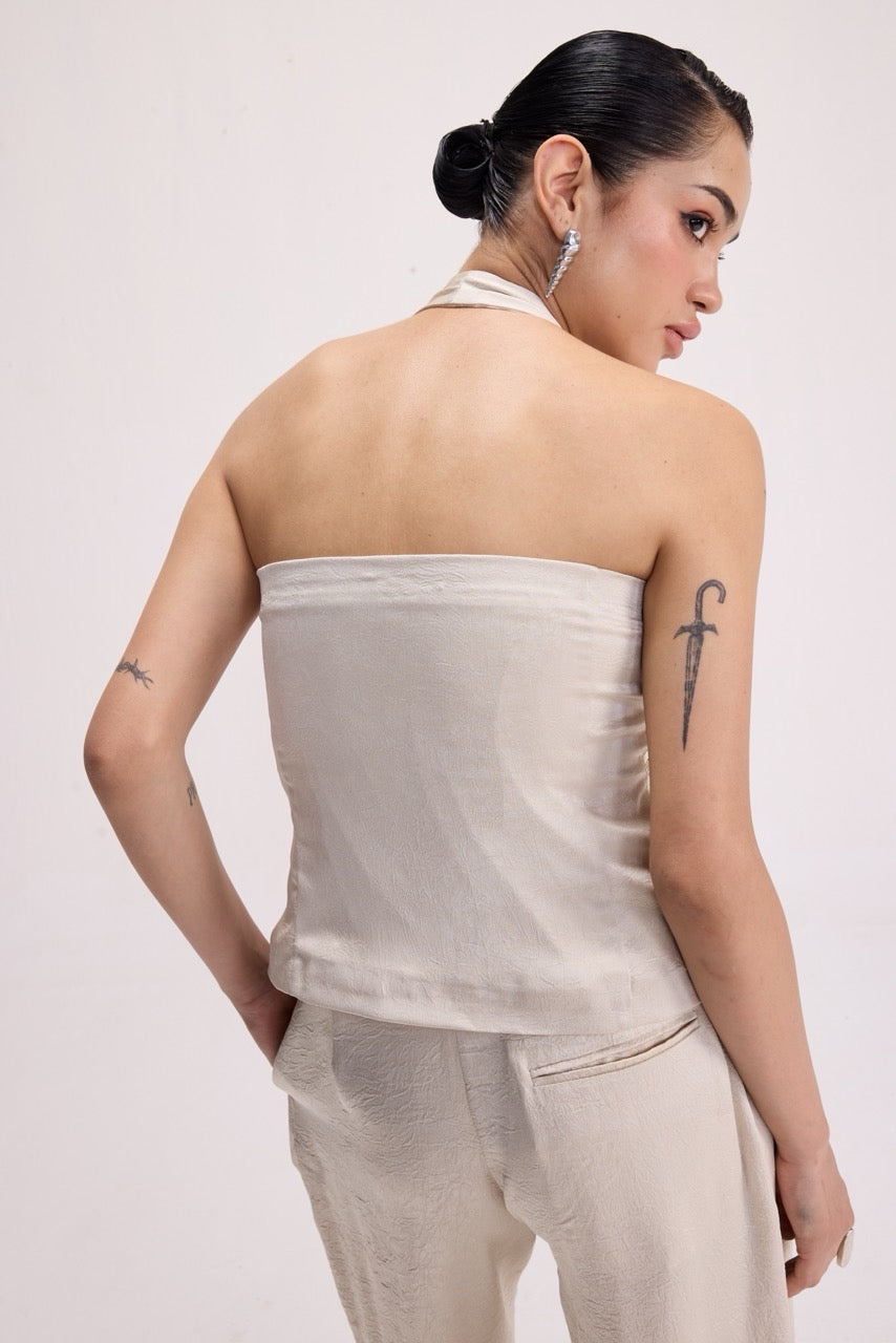 CRUSH - IVORY SATIN CO-RD