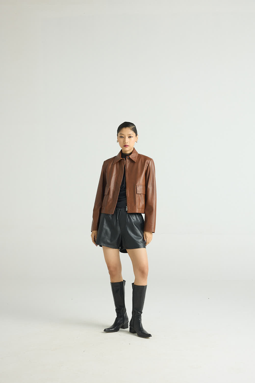 LINEA - CROPPED BLAZER JACKET