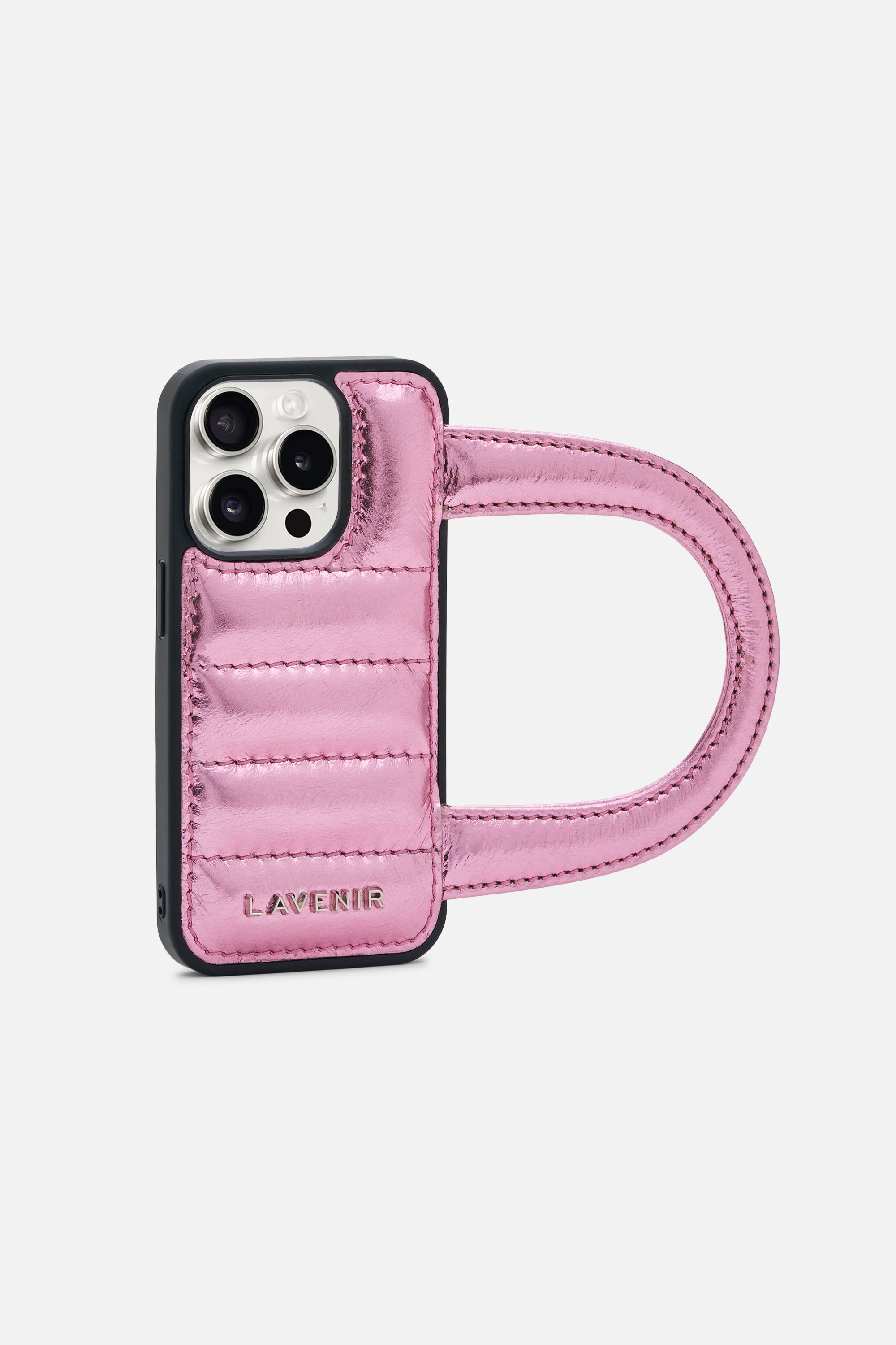 iPhone Case - Puff Handle™ - Rose Metallic