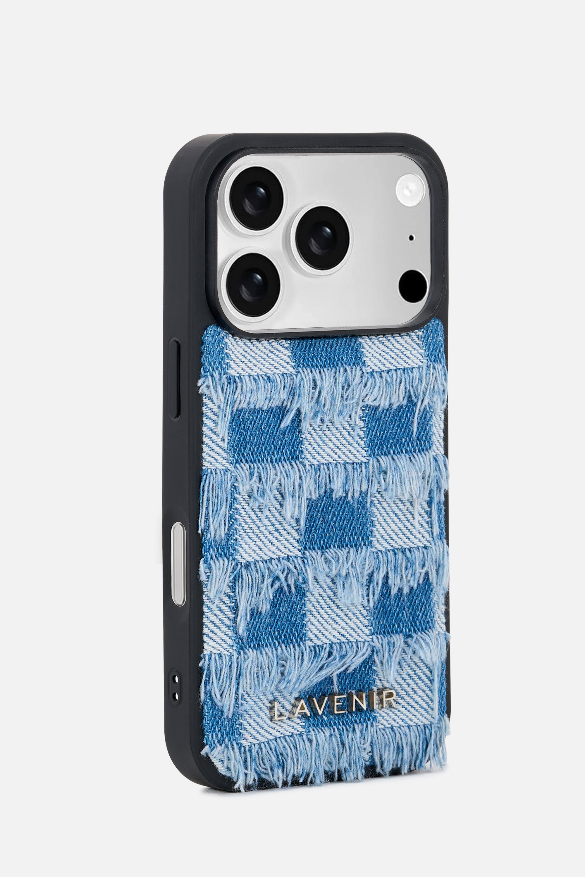 iPhone Denim Case-Washed Frayed