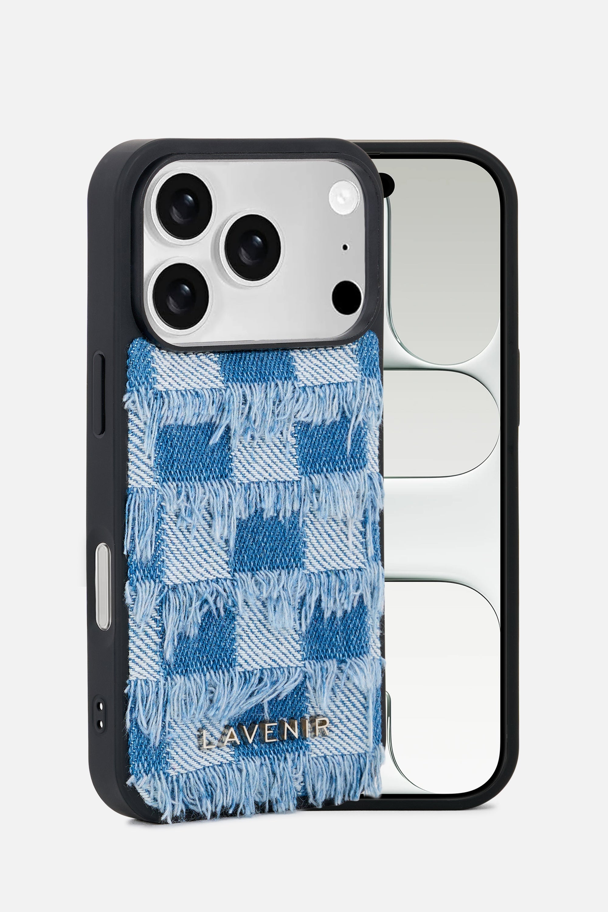iPhone Denim Case-Washed Frayed