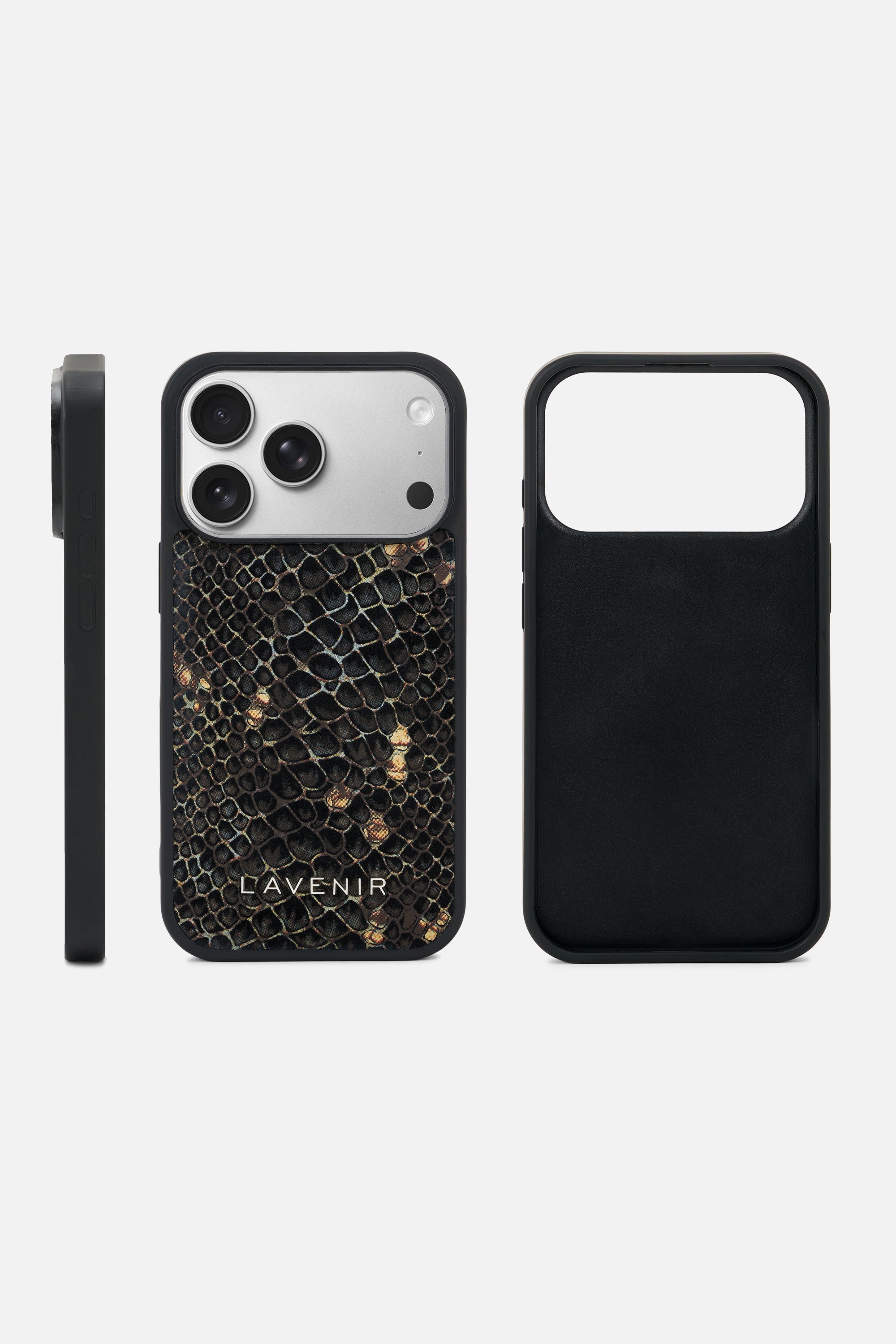 iPhone Reptile Case-Obsidian
