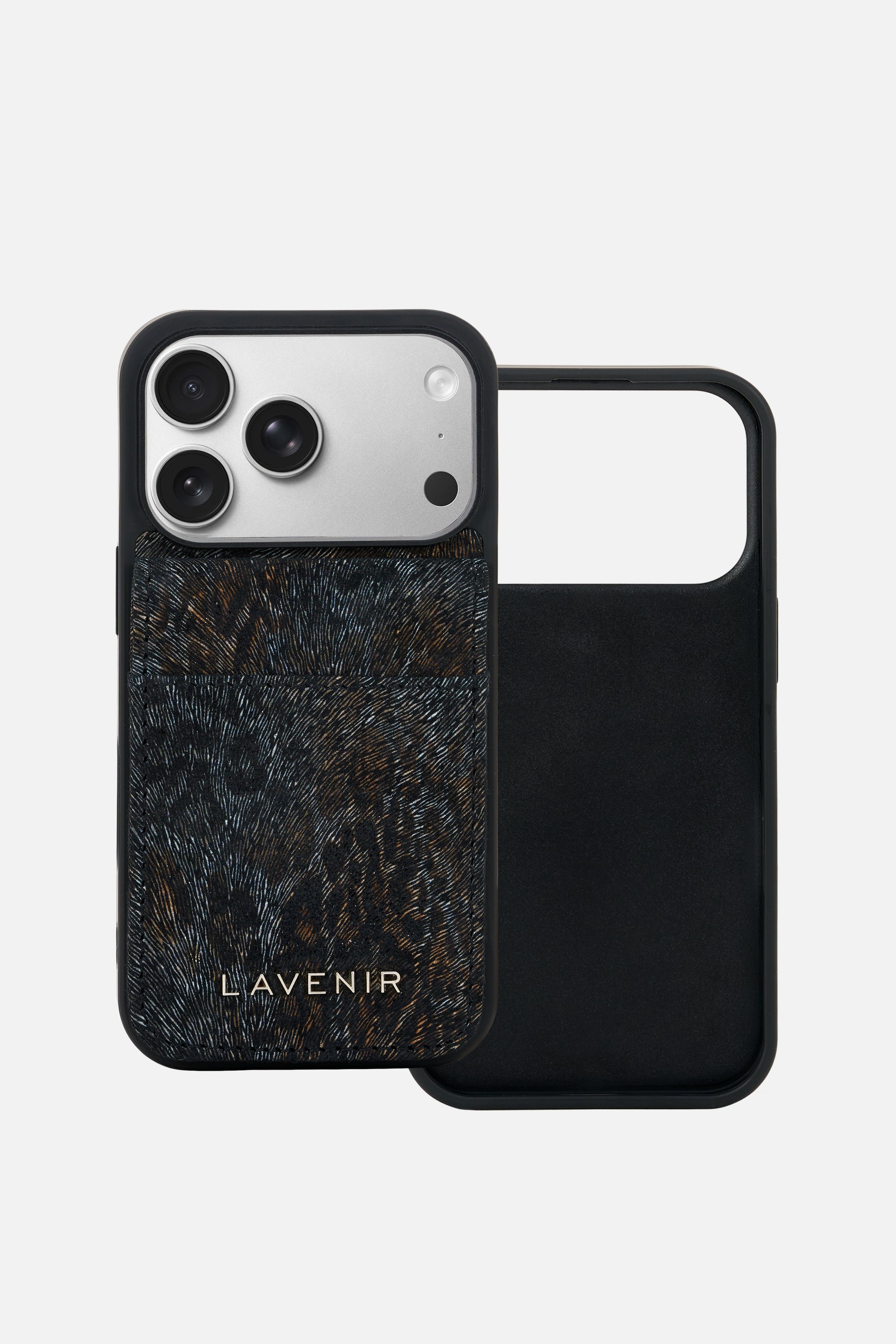 iPhone Wallet Case- Abstract Leopard