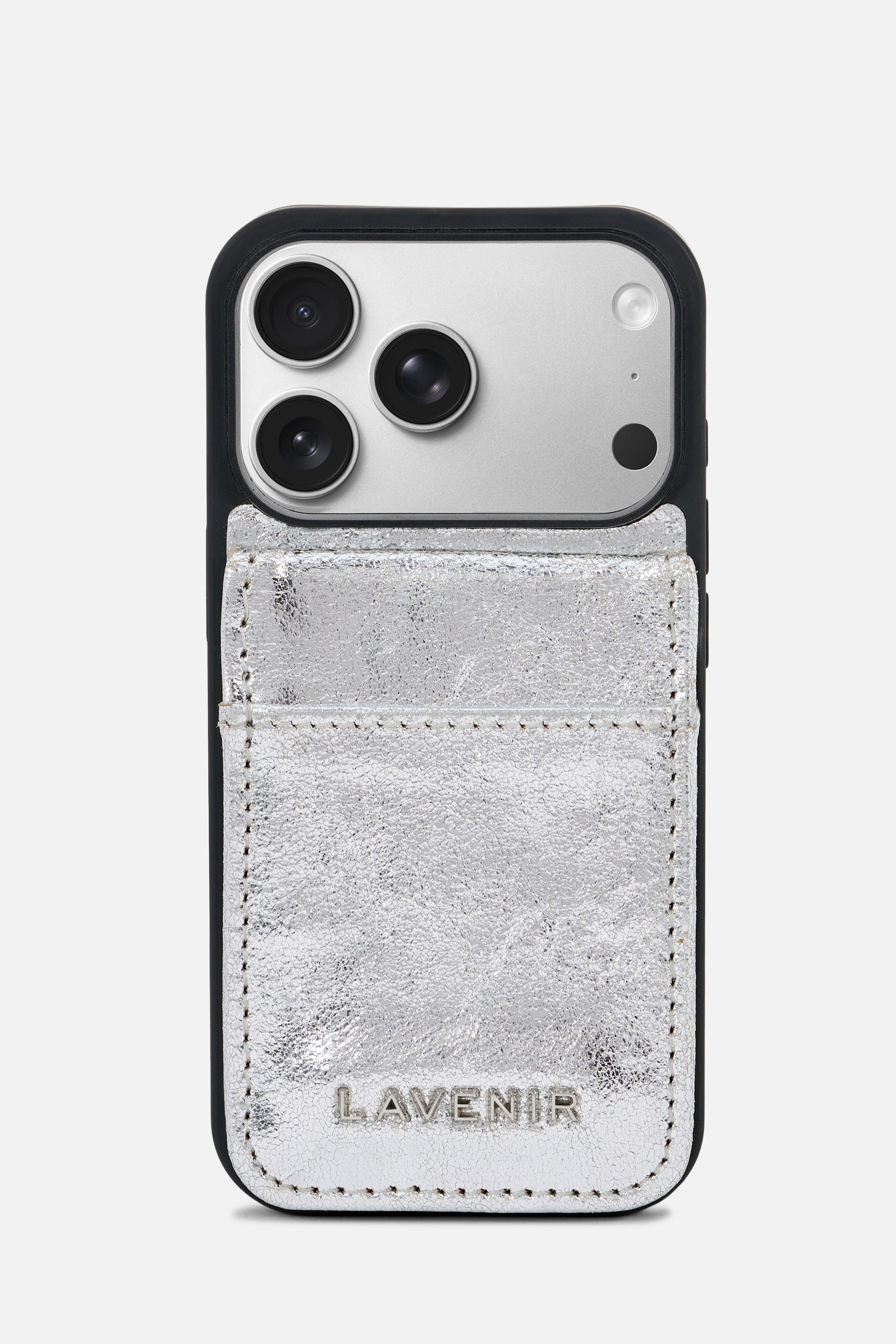 iPhone Wallet Case – Sterling Crackle
