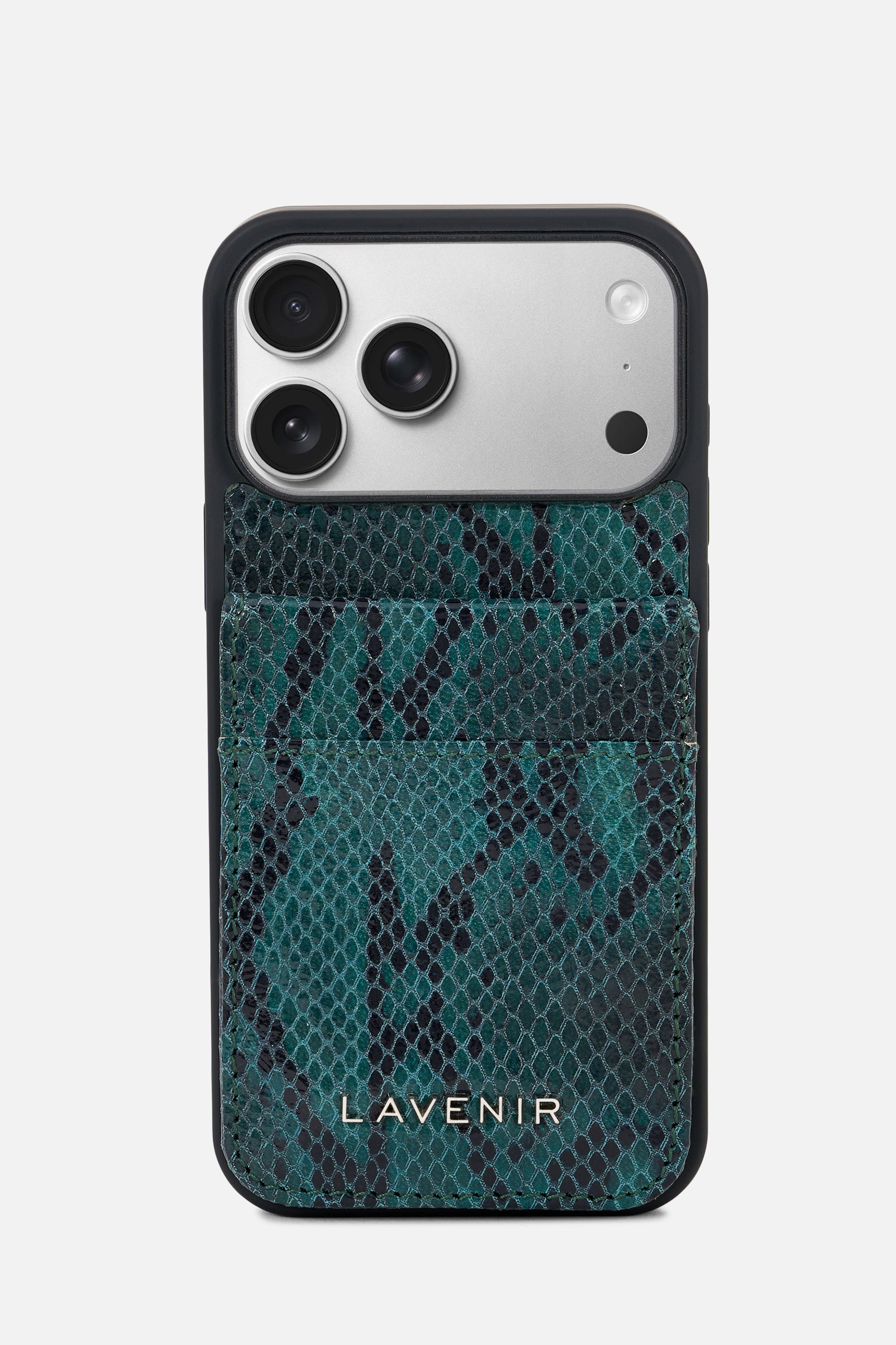 iPhone Wallet Case – Emerald Viper