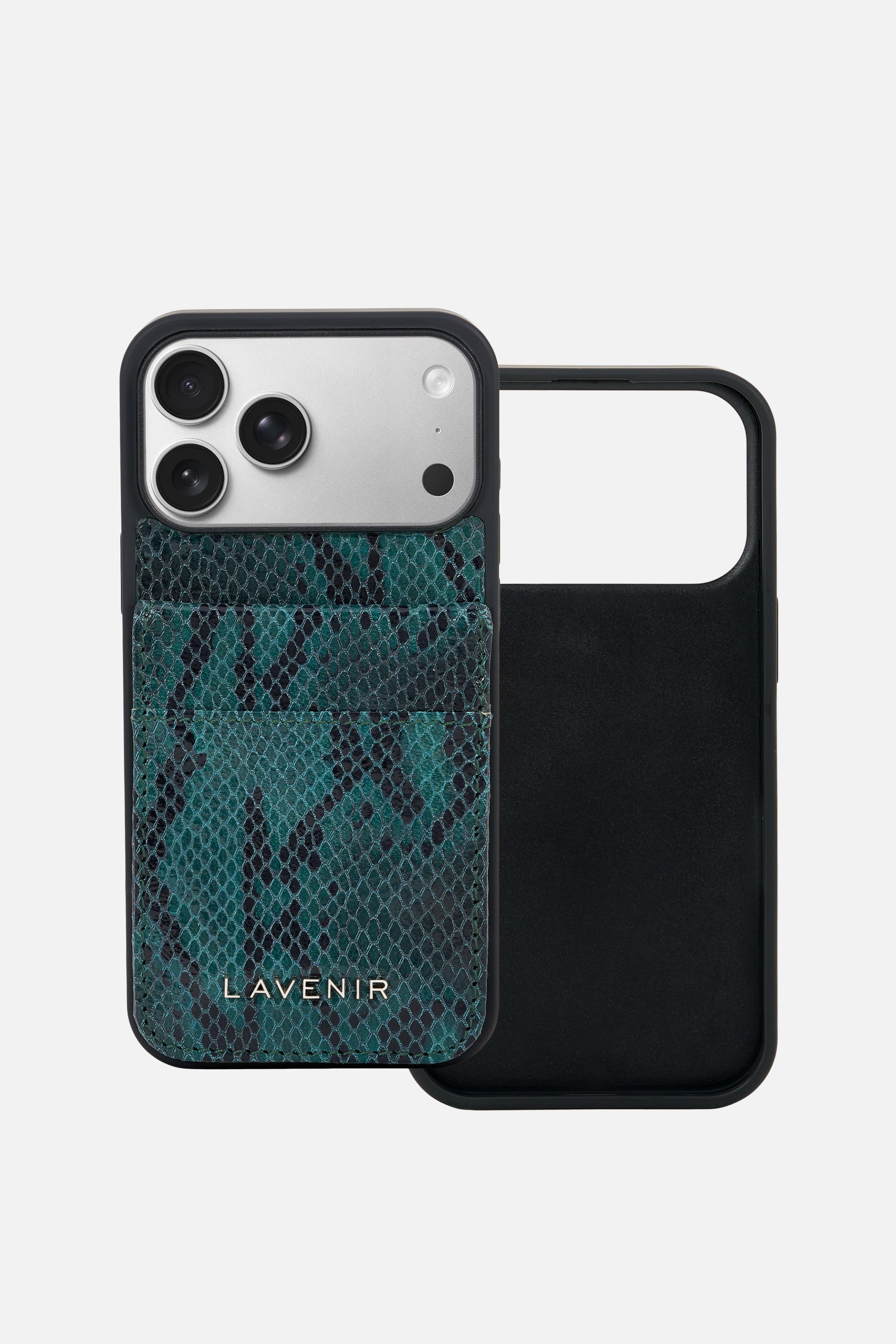 iPhone Wallet Case – Emerald Viper