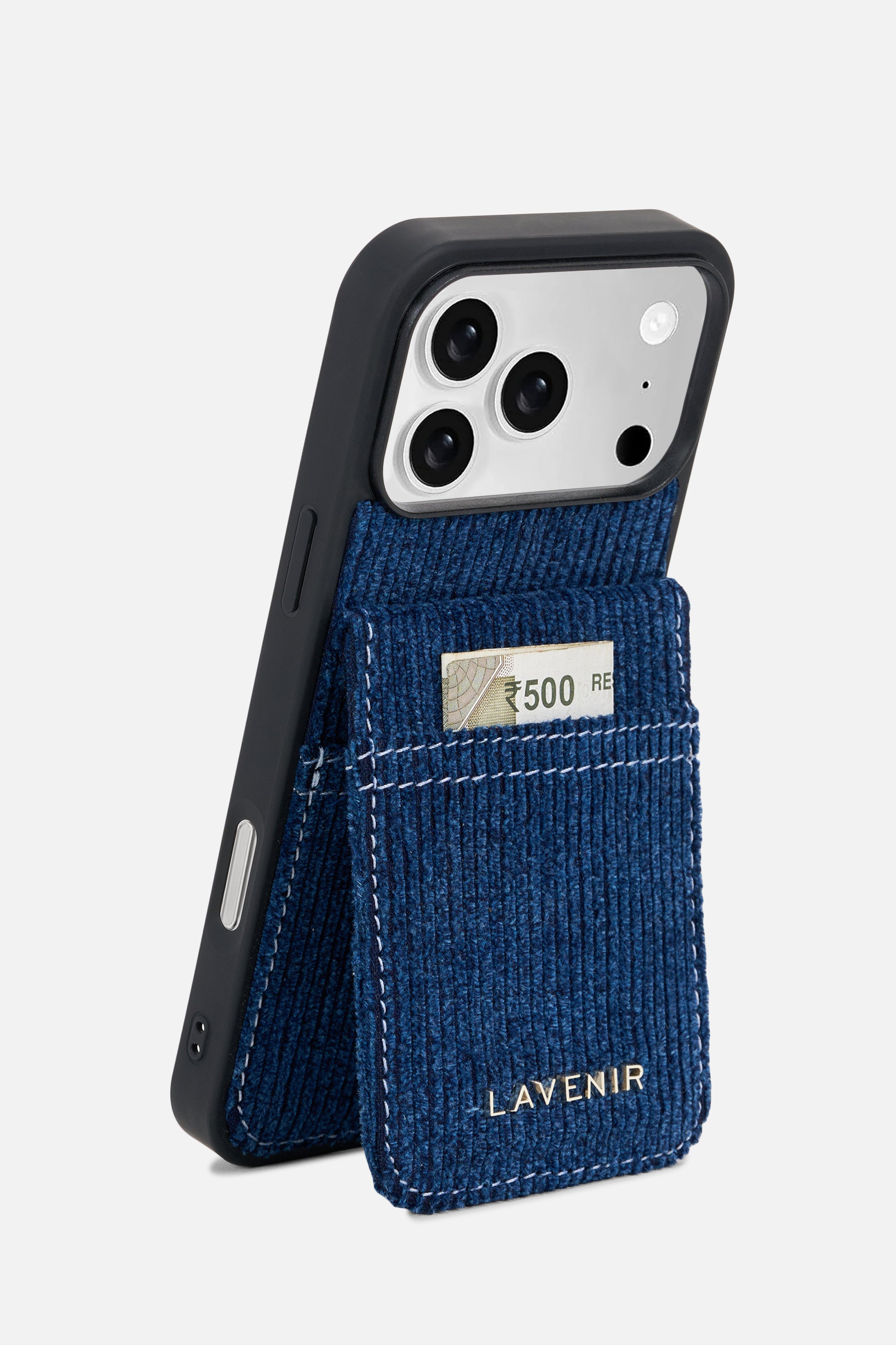 iPhone Wallet Case – Denim Corduroy
