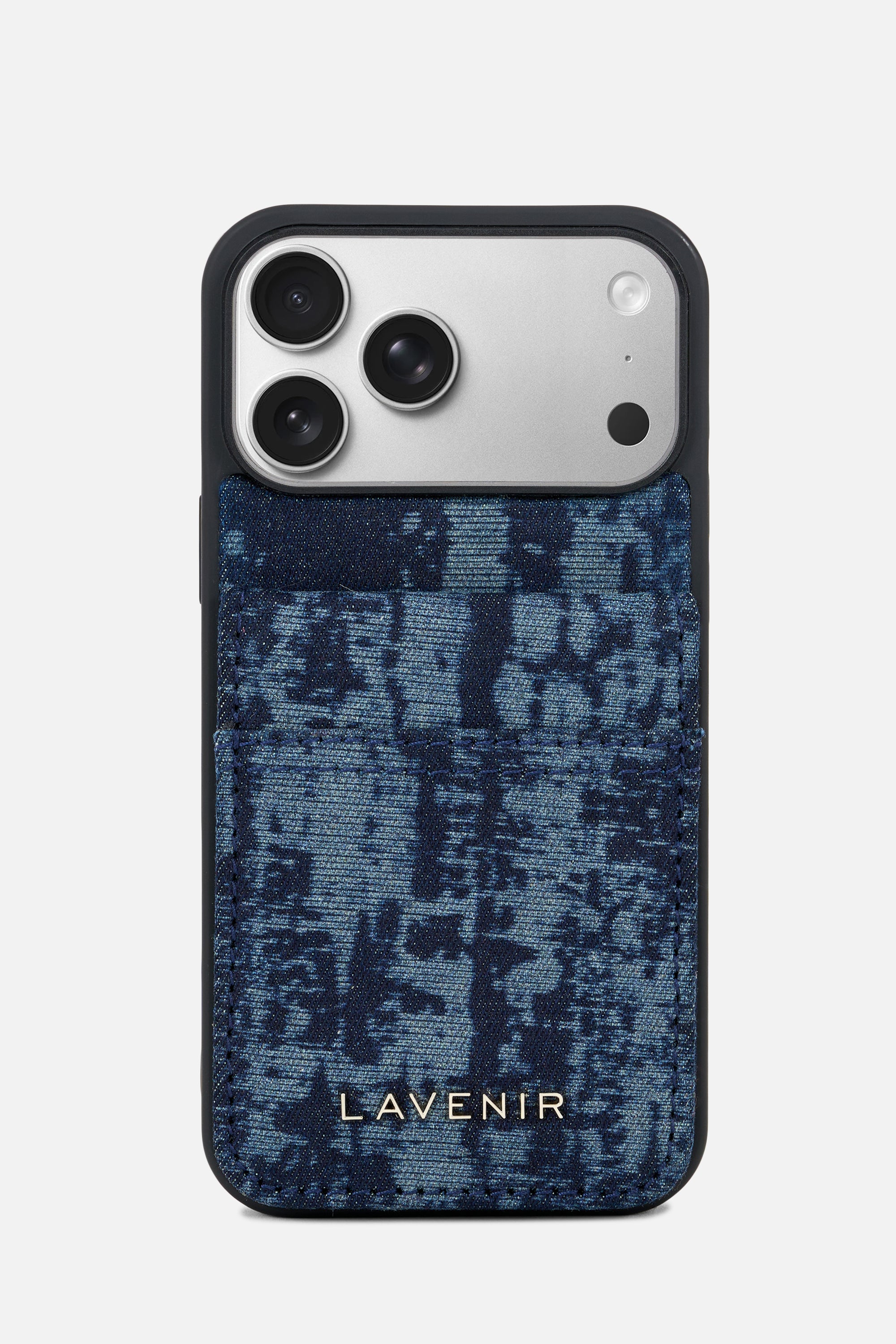 iPhone Wallet Case – Indigo Camo