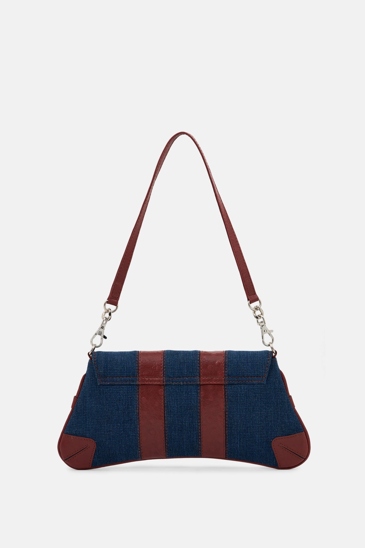 VIVARA - Convertible Clutch & Shoulder Bag - Denim