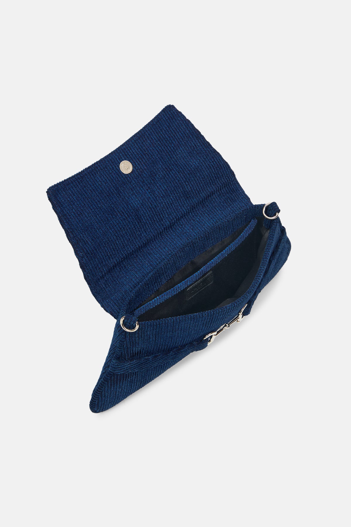 VIVARA - Convertible Clutch & Shoulder Bag - Denim Corduroy