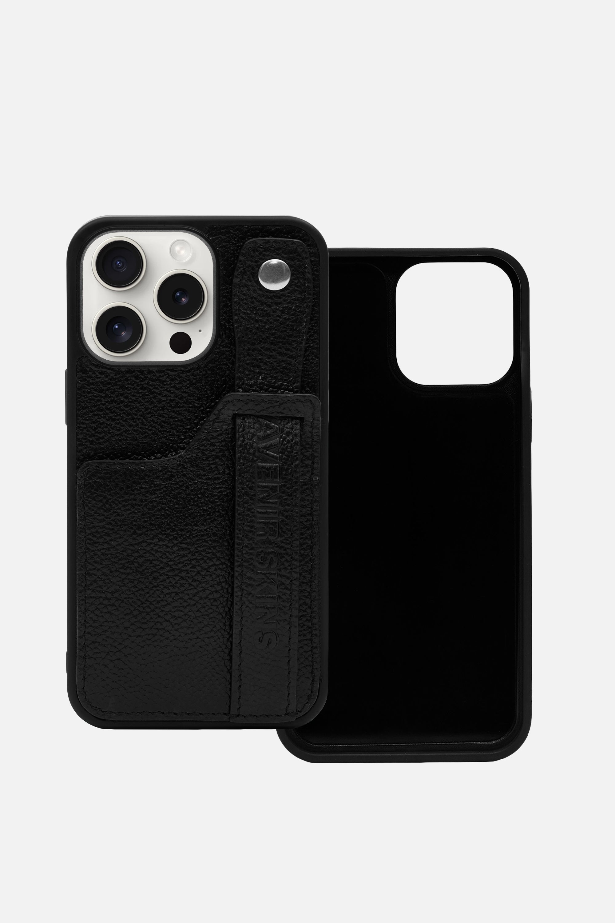 iPhone Case - Strap Card - Black