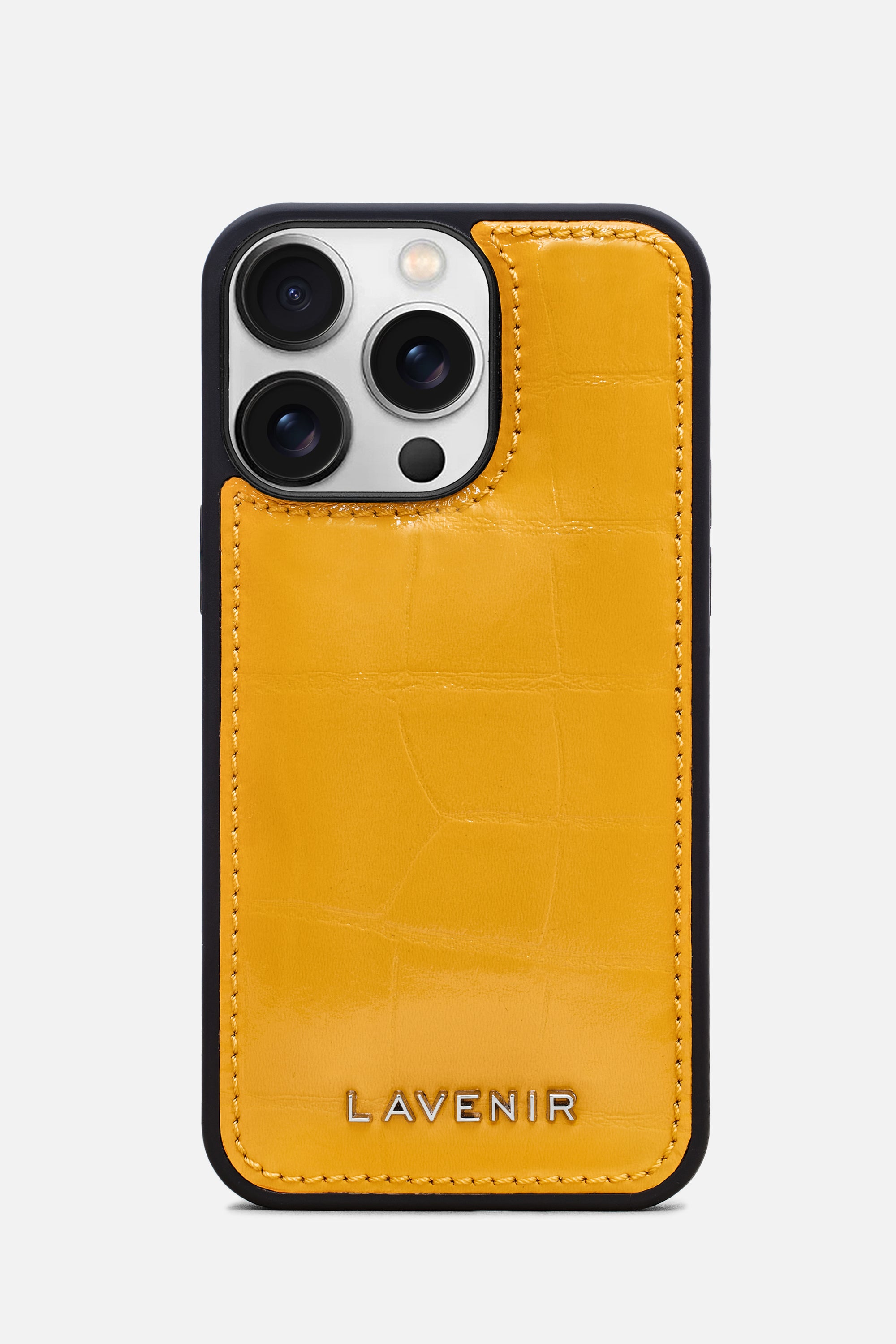 iPhone Puffer Case - Saffron Mango