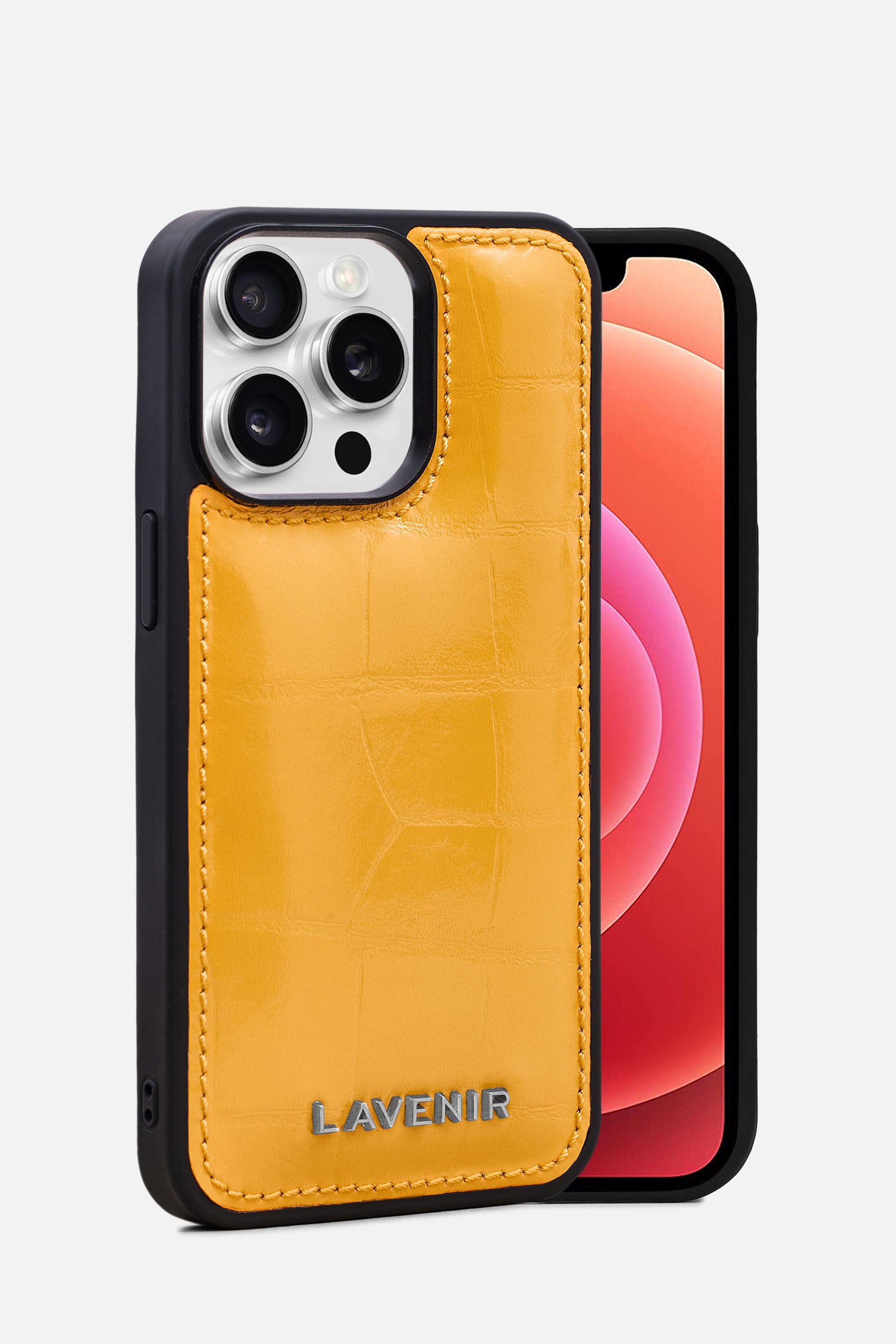 iPhone Puffer Case - Saffron Mango