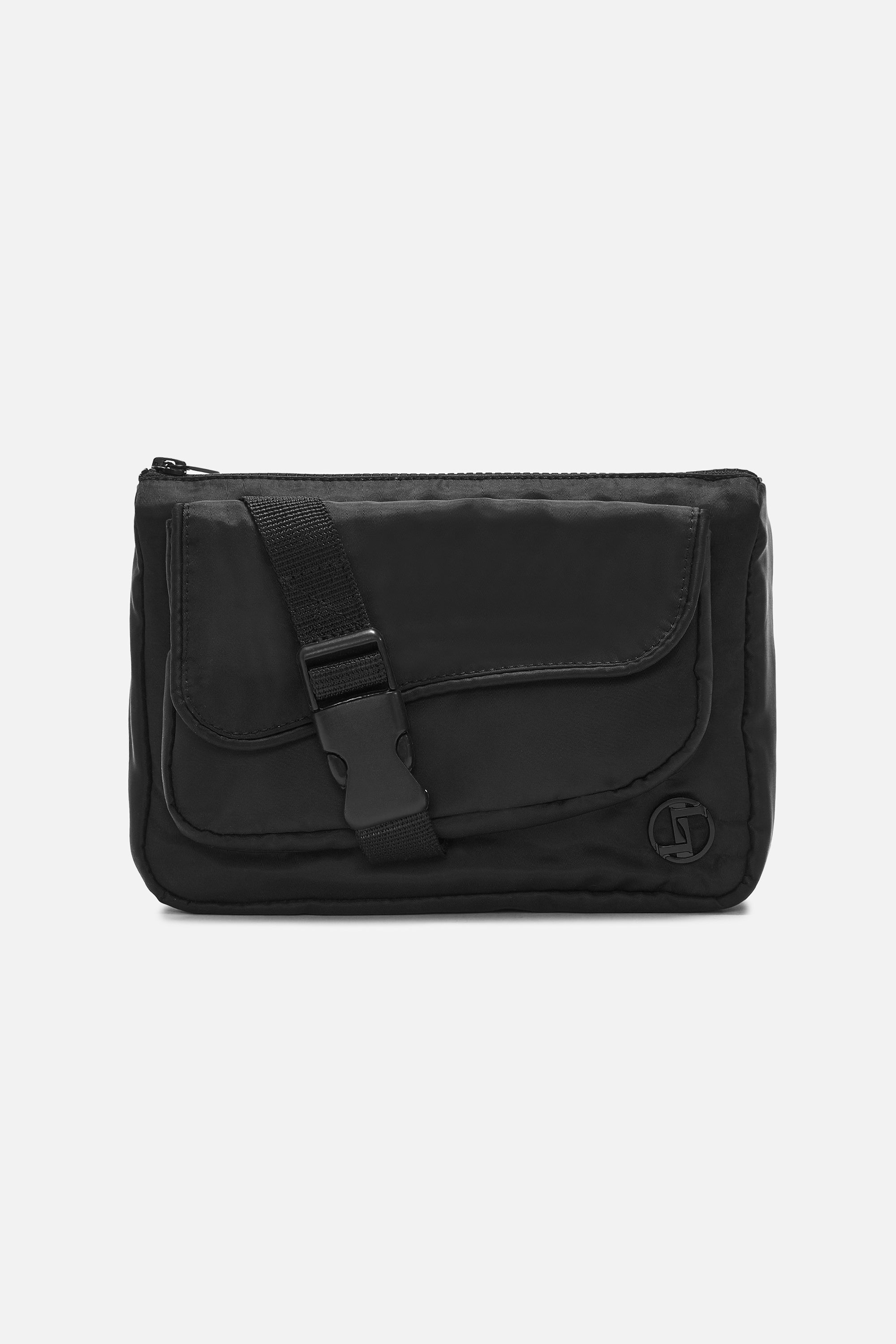 Paddy - Monogrammed Crossbody - Black