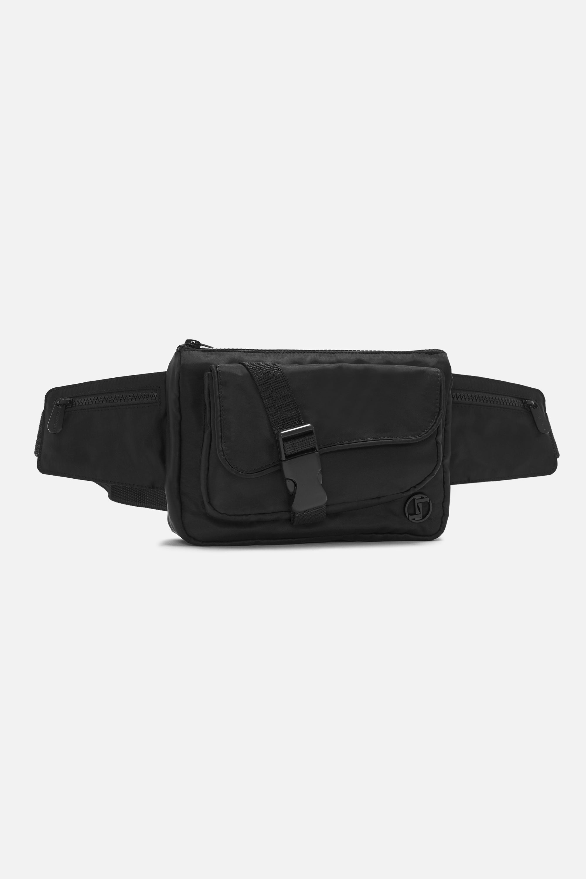 Paddy - Monogrammed Crossbody - Black