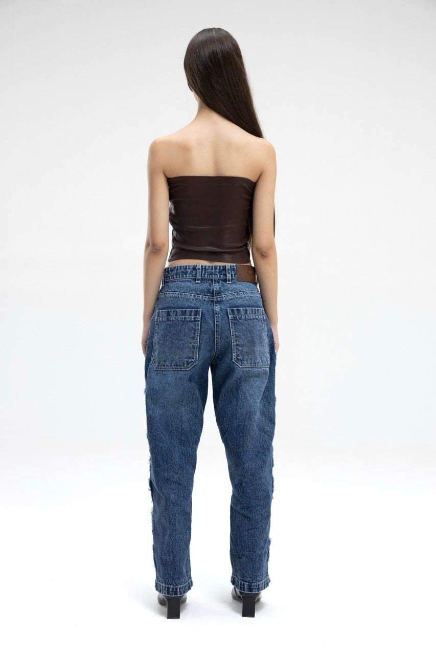 Noir Skin Top - Brown