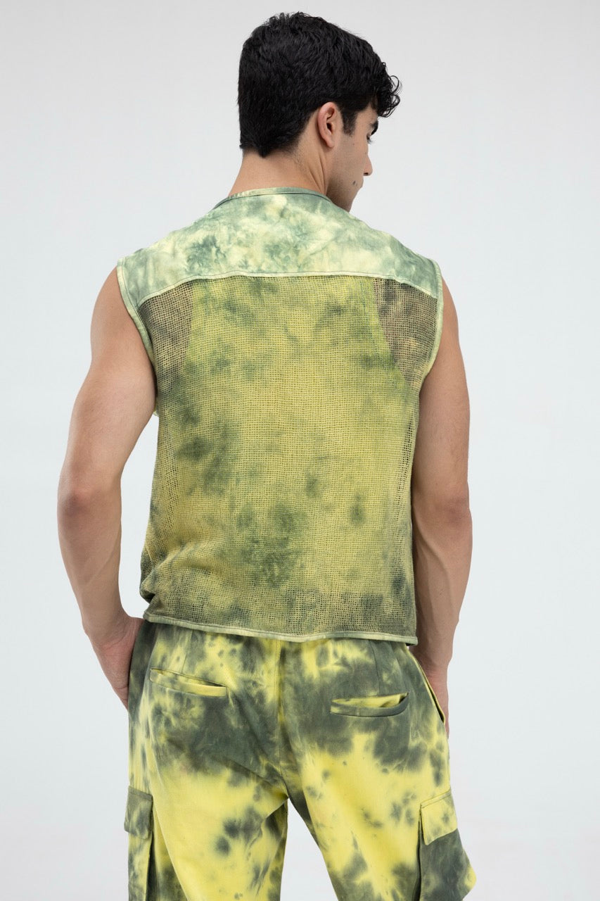 Nero Mesh Gilet