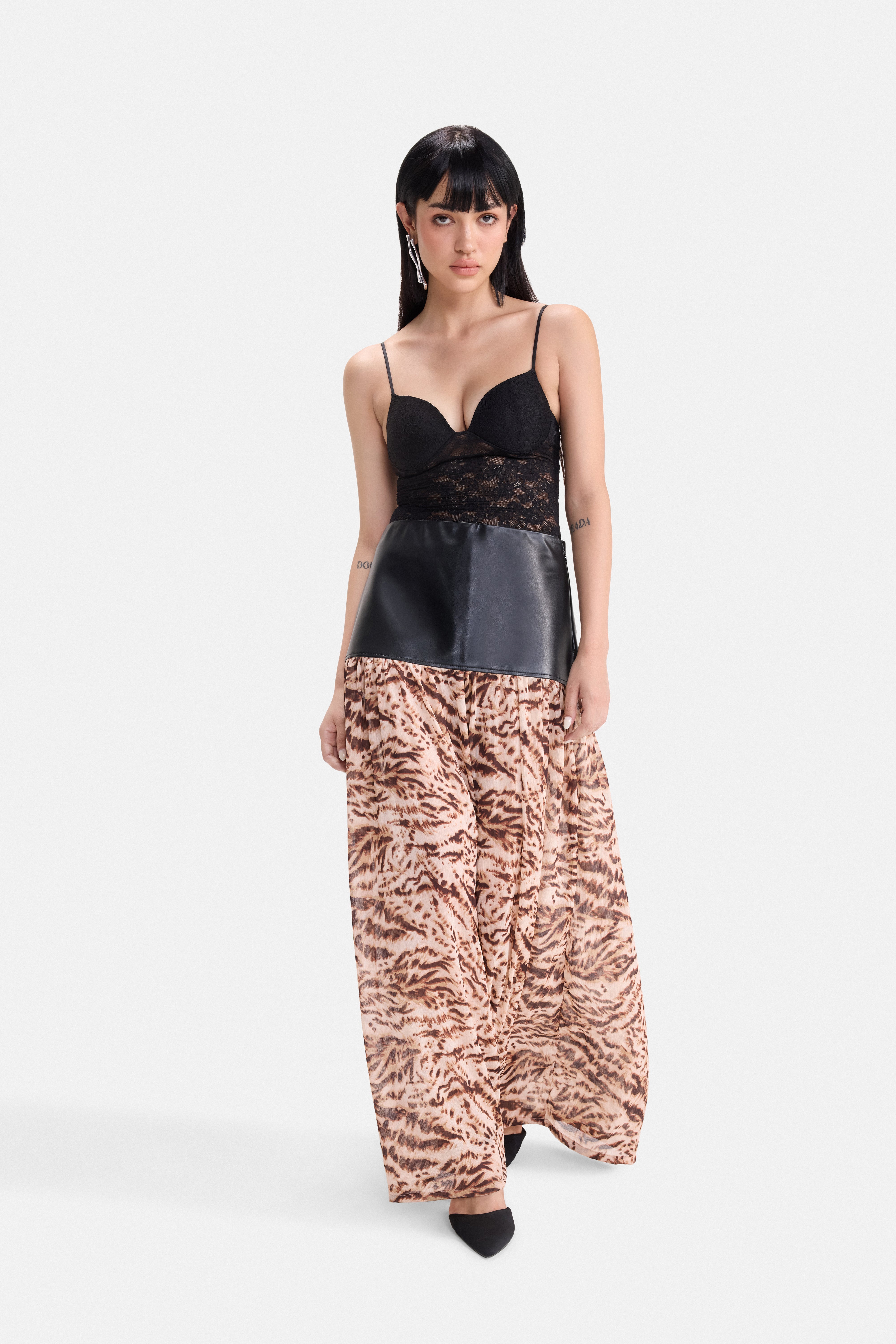 WILD WHISPER – Tiger Print Skirt