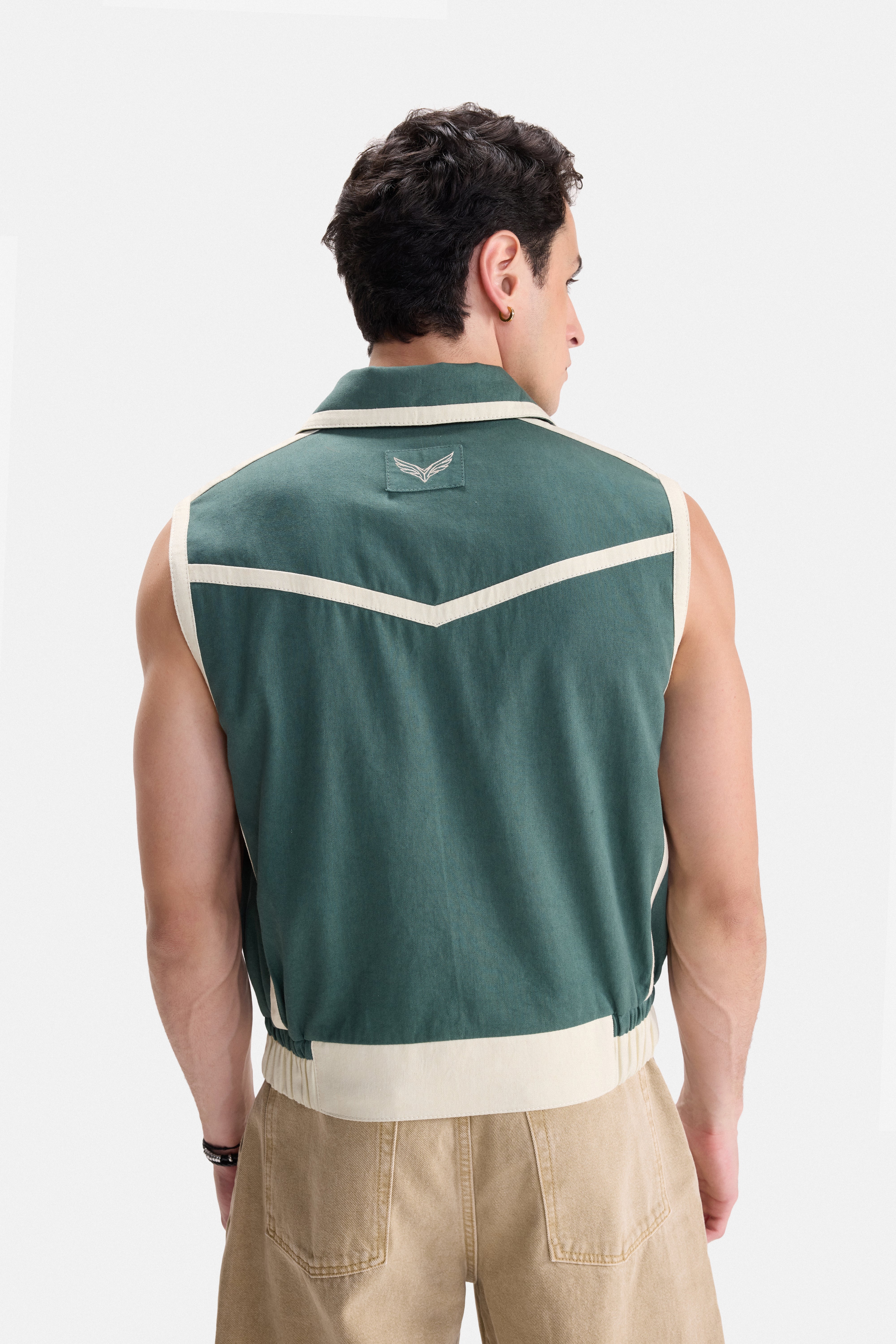 GREEN TRACE - EDGE BOUND UTILITY GILET