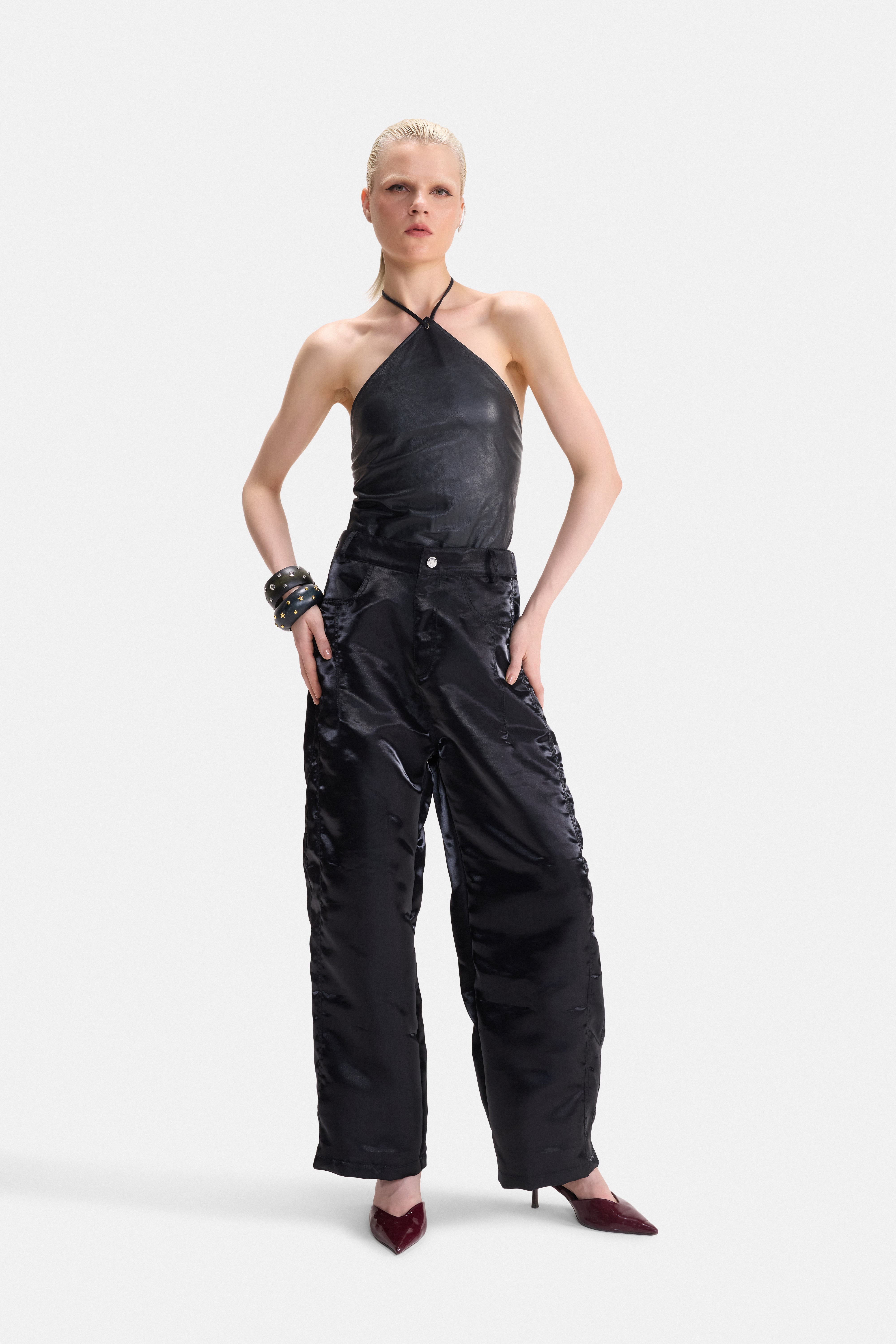 GLOSS- Wide-Leg Pants