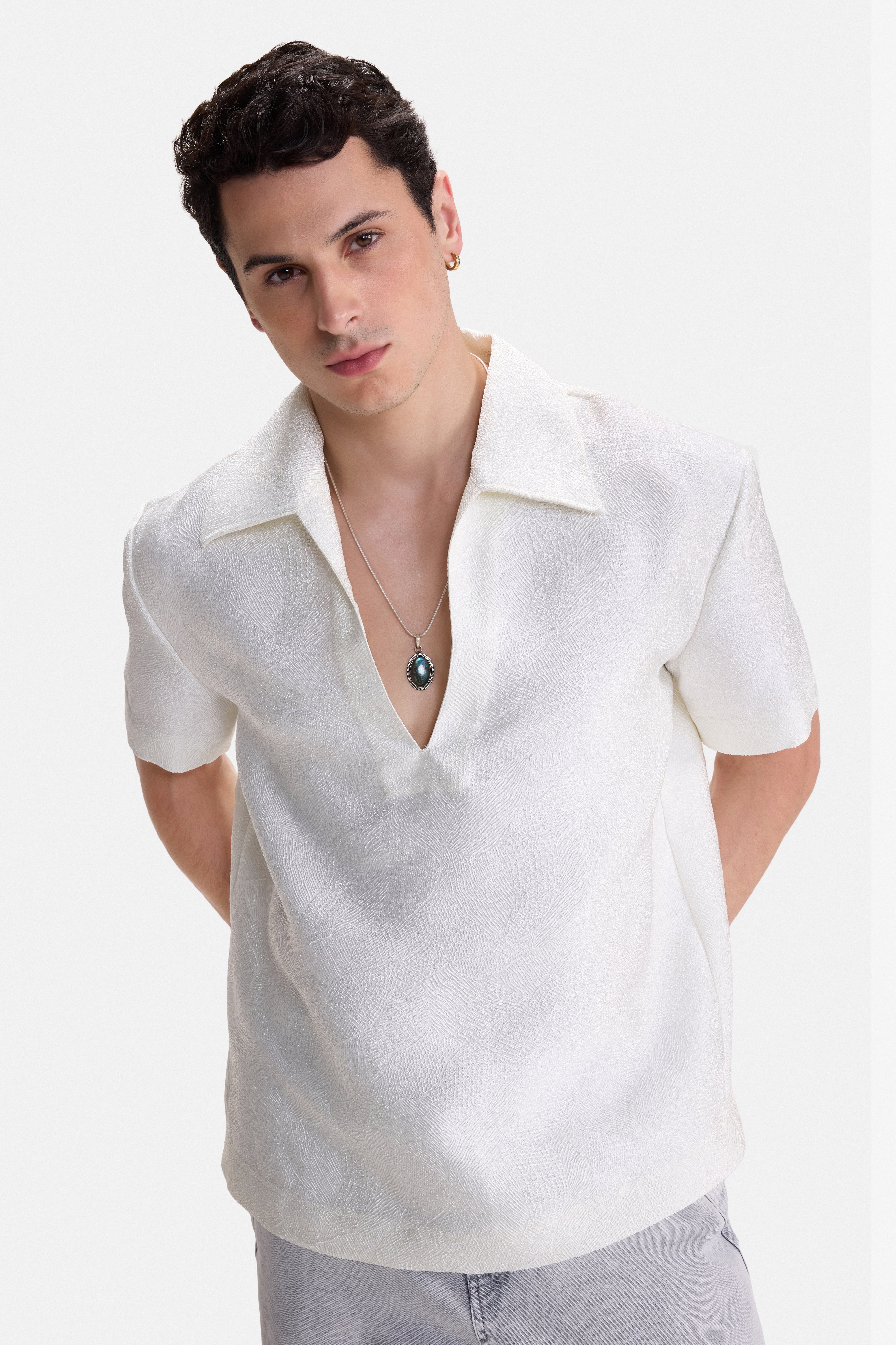 BLANC – Textured Resort Shirt