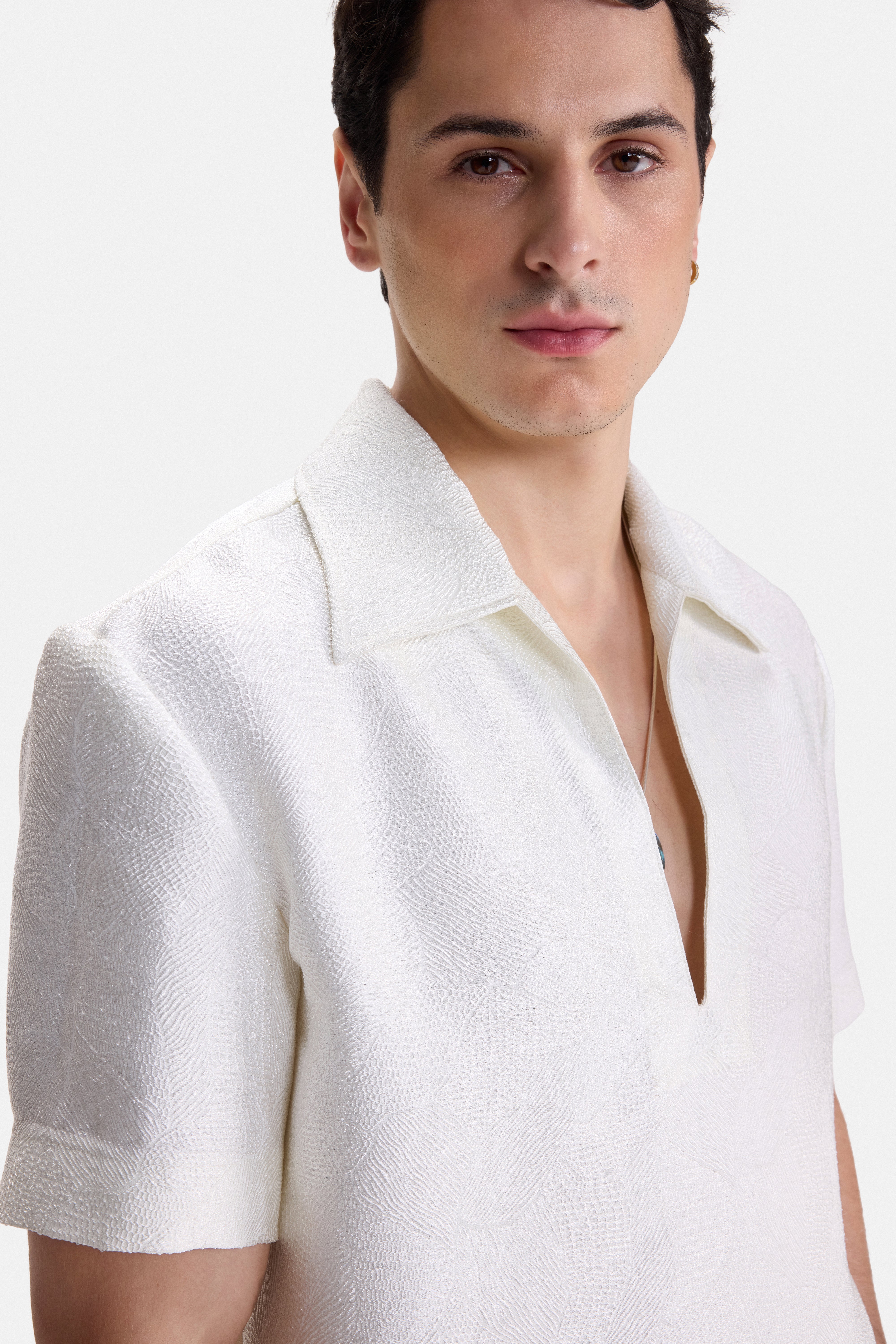 BLANC – Textured Resort Shirt