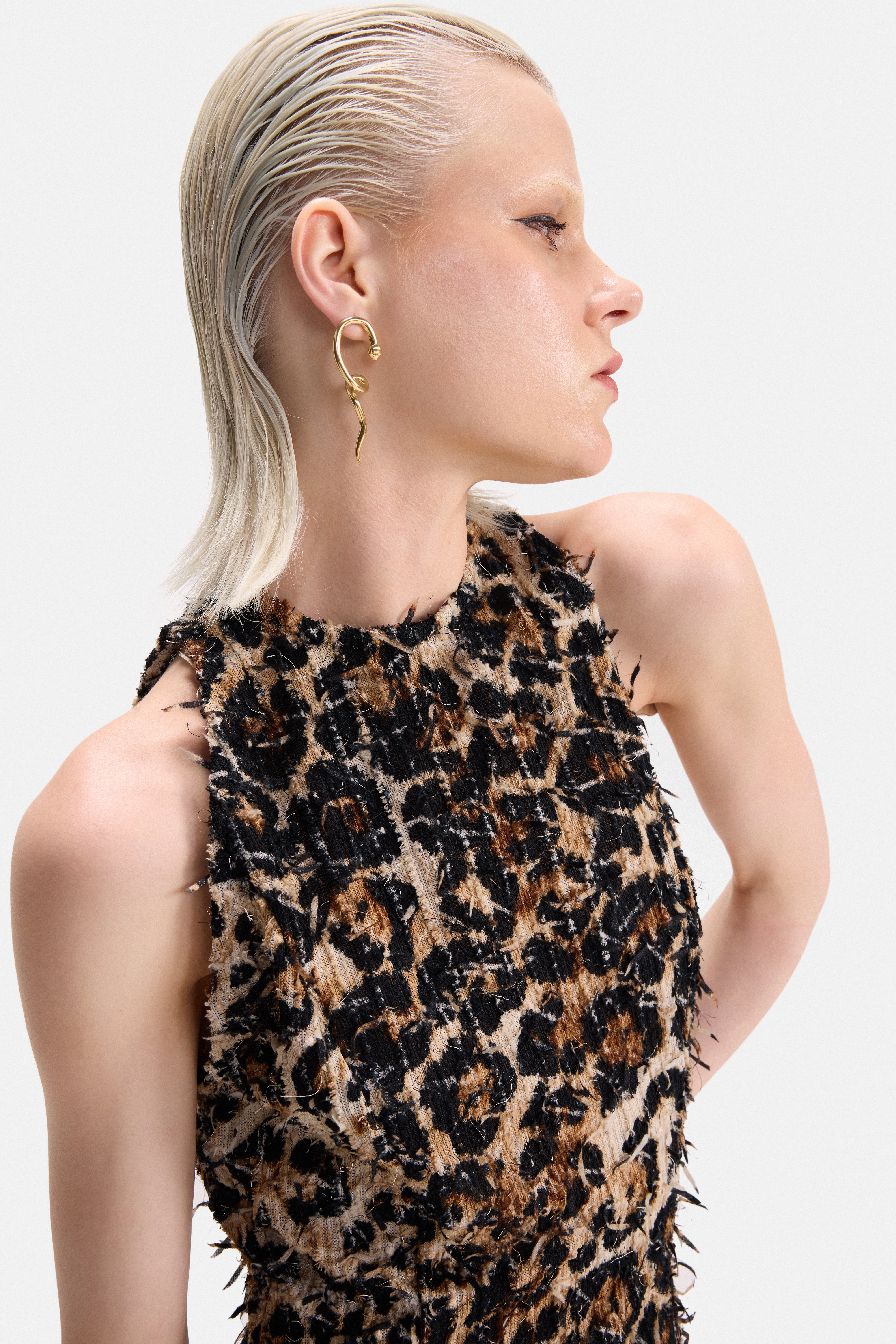 ALPHA – Leopard Statement Dress