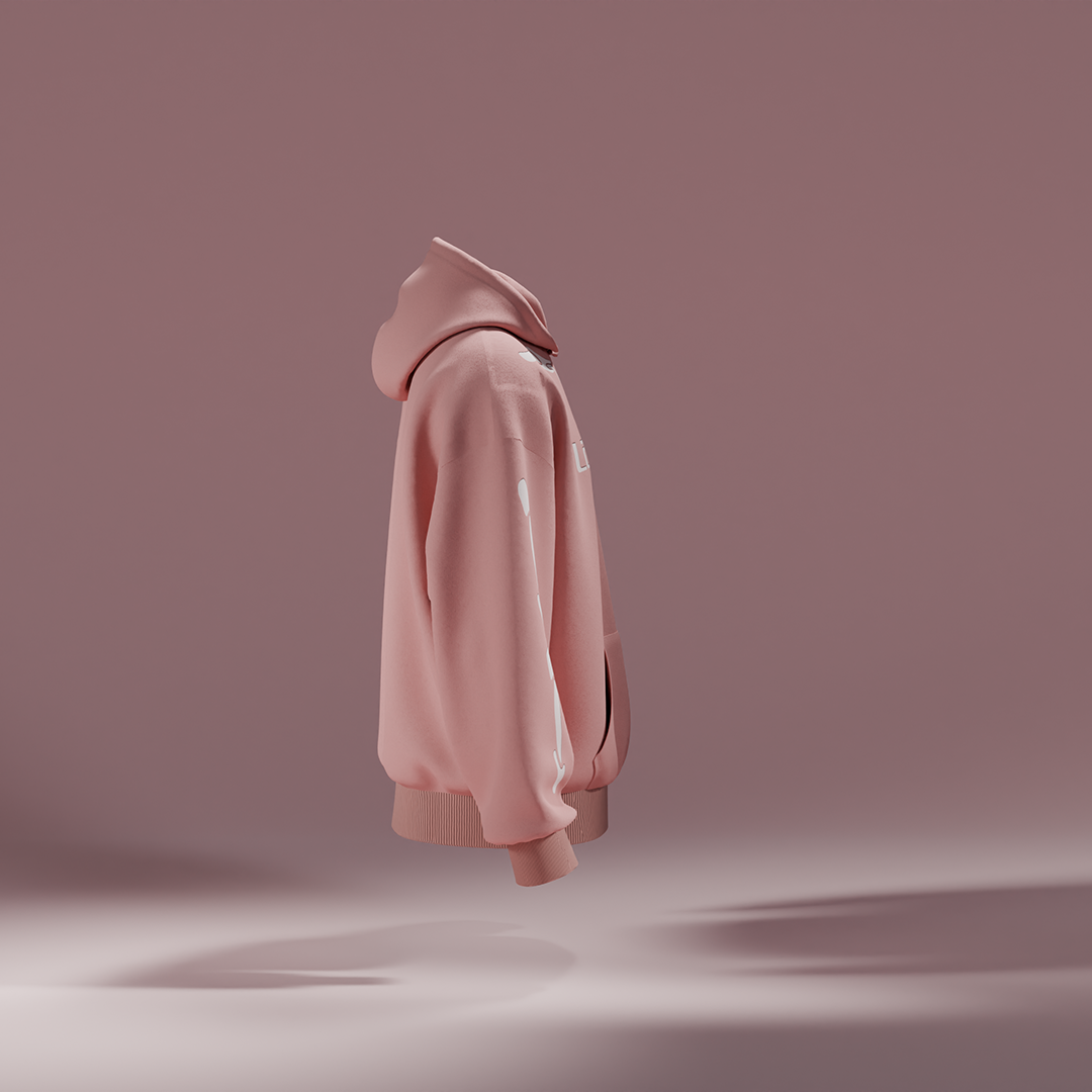 Carcass - Oversized Hoodie Dark Salmon