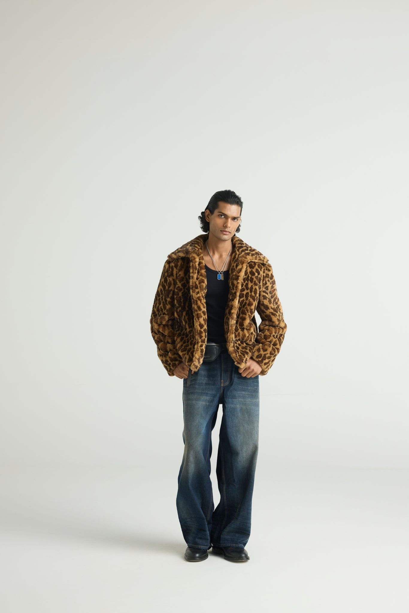 LEOPARDA - Faux Fur Jacket