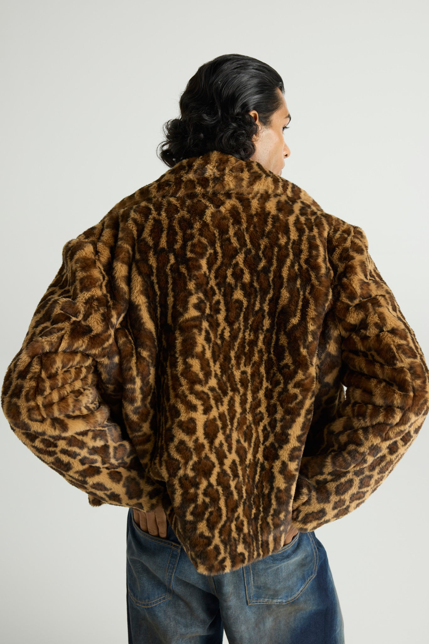 LEOPARDA - Faux Fur Jacket