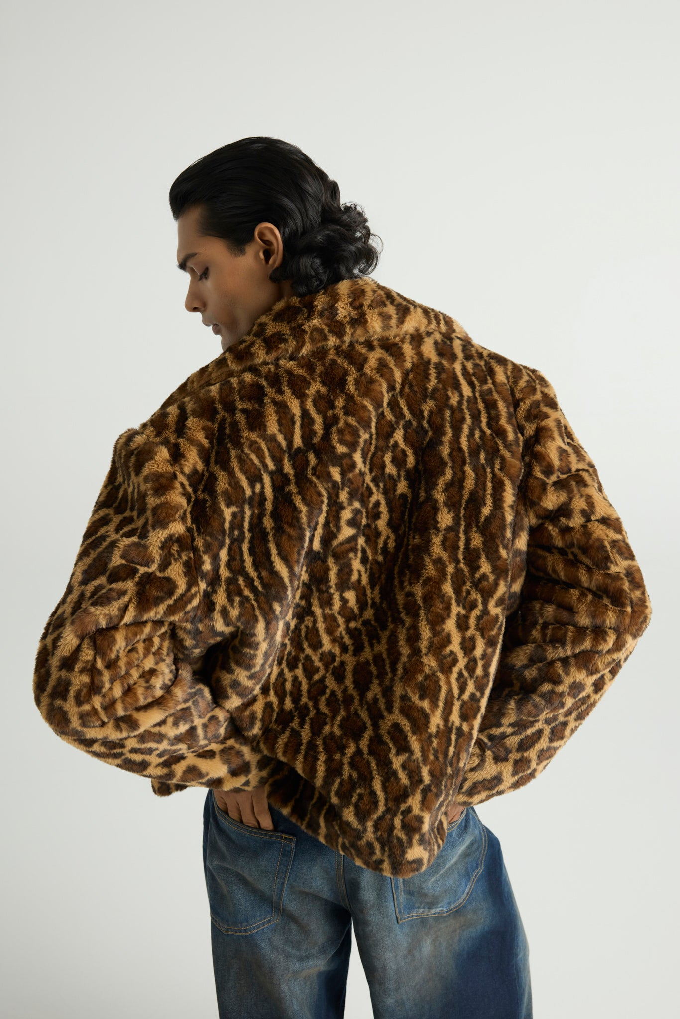 LEOPARDA - Faux Fur Jacket