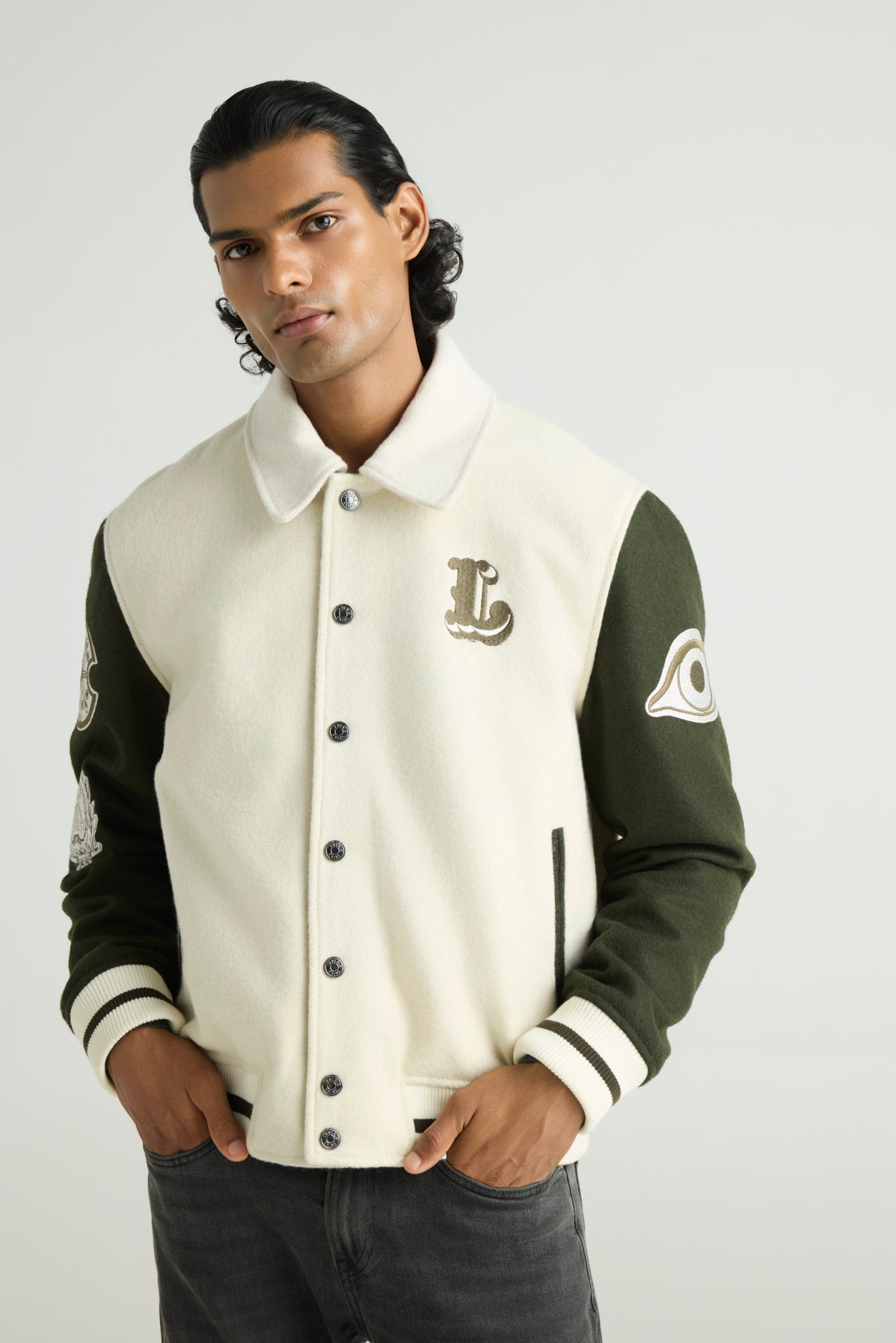 LOUVRE - Wool Varsity Jacket (Museum Edition)