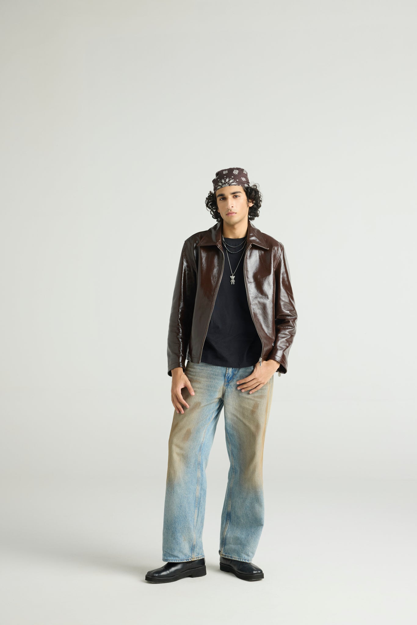 GLAZED — Liquid Leather Jacket