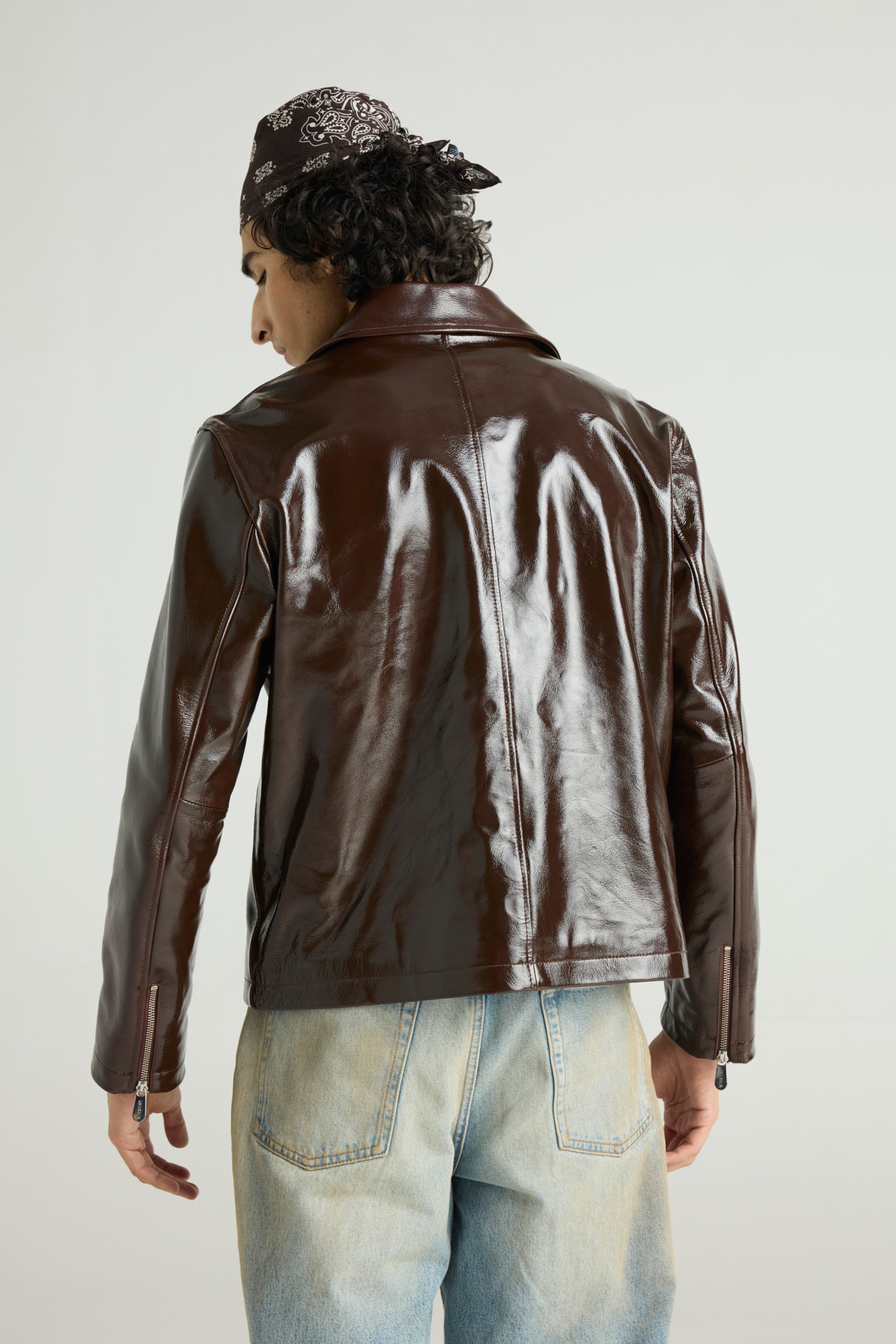 GLAZED — Liquid Leather Jacket