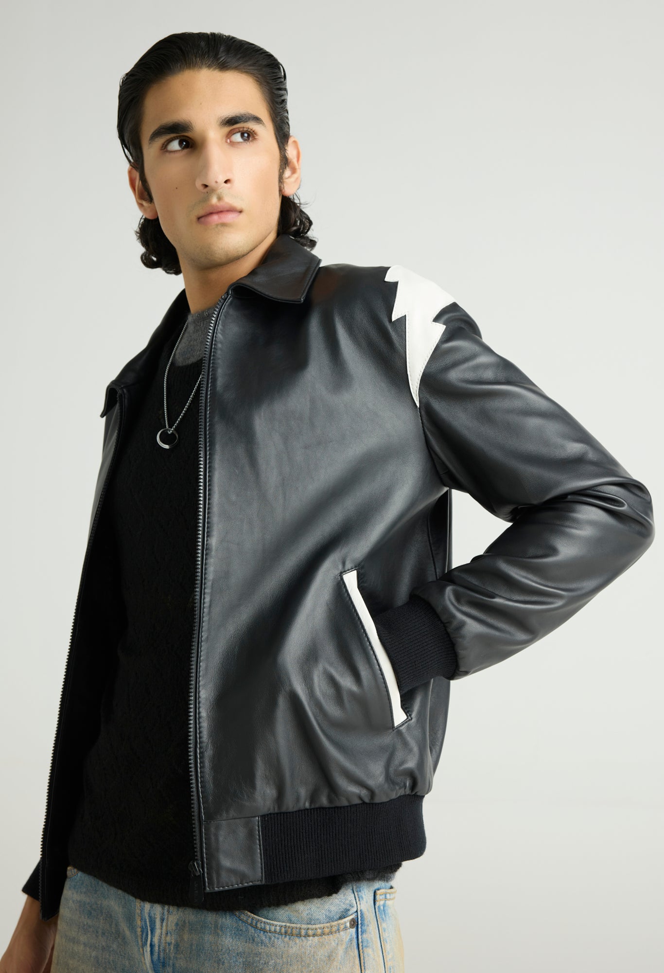 VOLTAGE — STRIKE LEATHER VARSITY