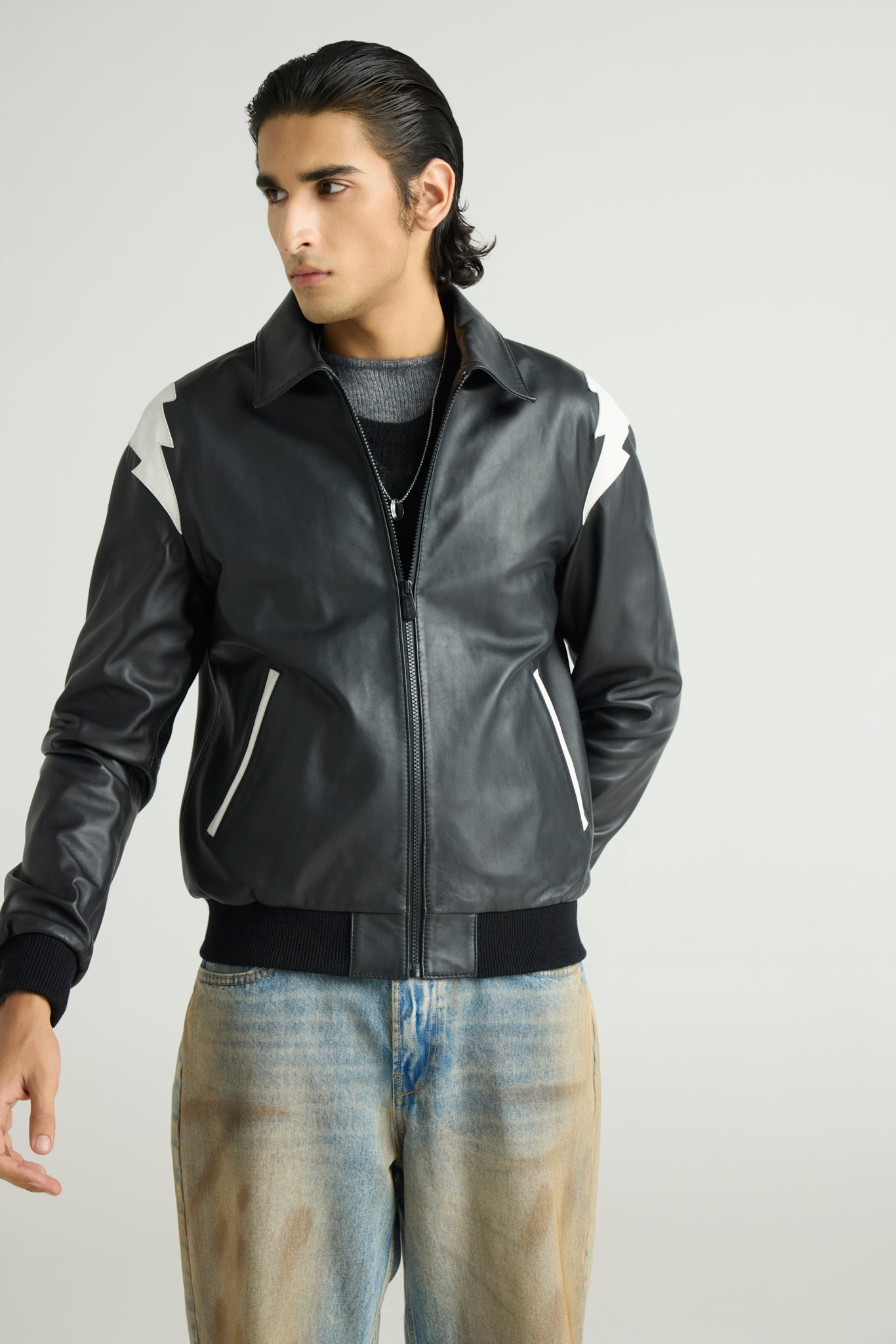 VOLTAGE — STRIKE LEATHER VARSITY
