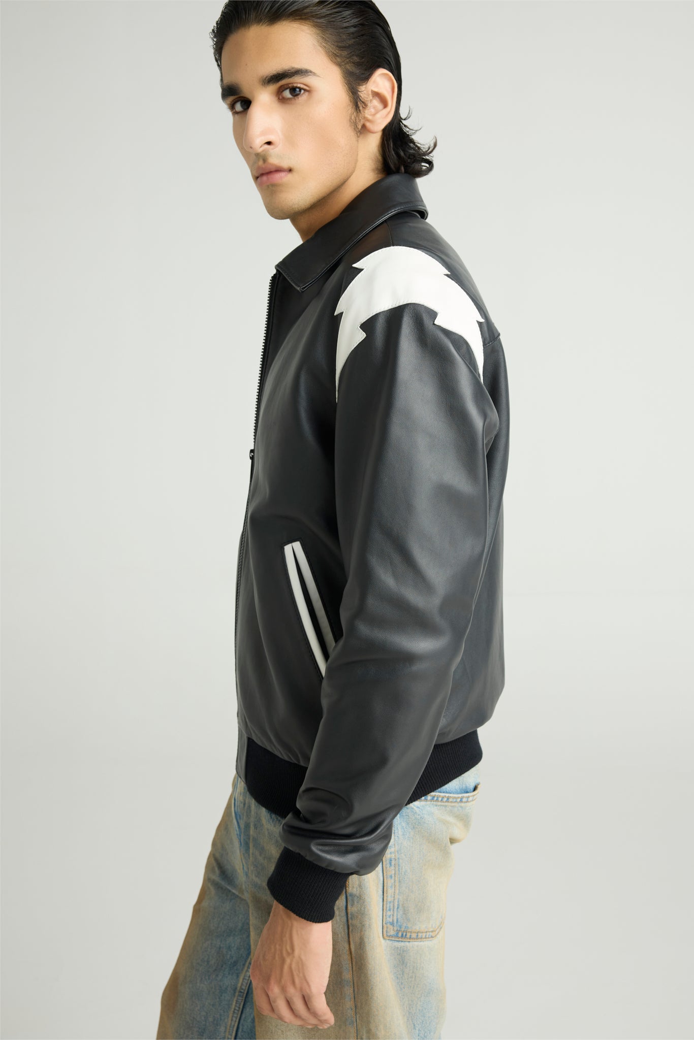 VOLTAGE — STRIKE LEATHER VARSITY