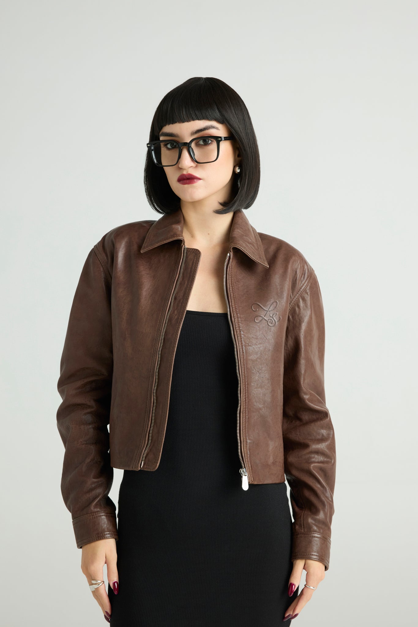 VIGOR- Power Leather Jacket