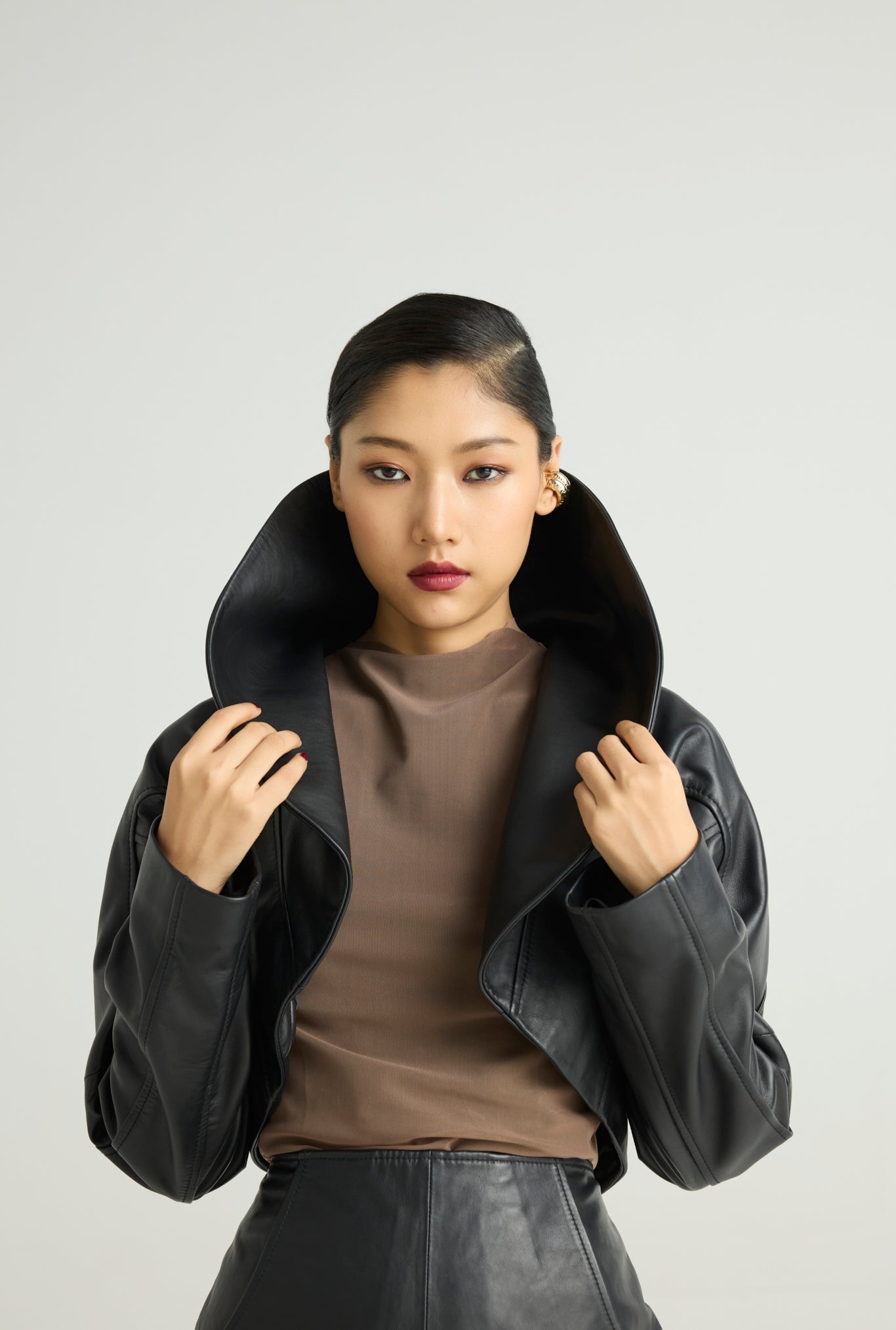 RAVEN - Statement Leather Jacket