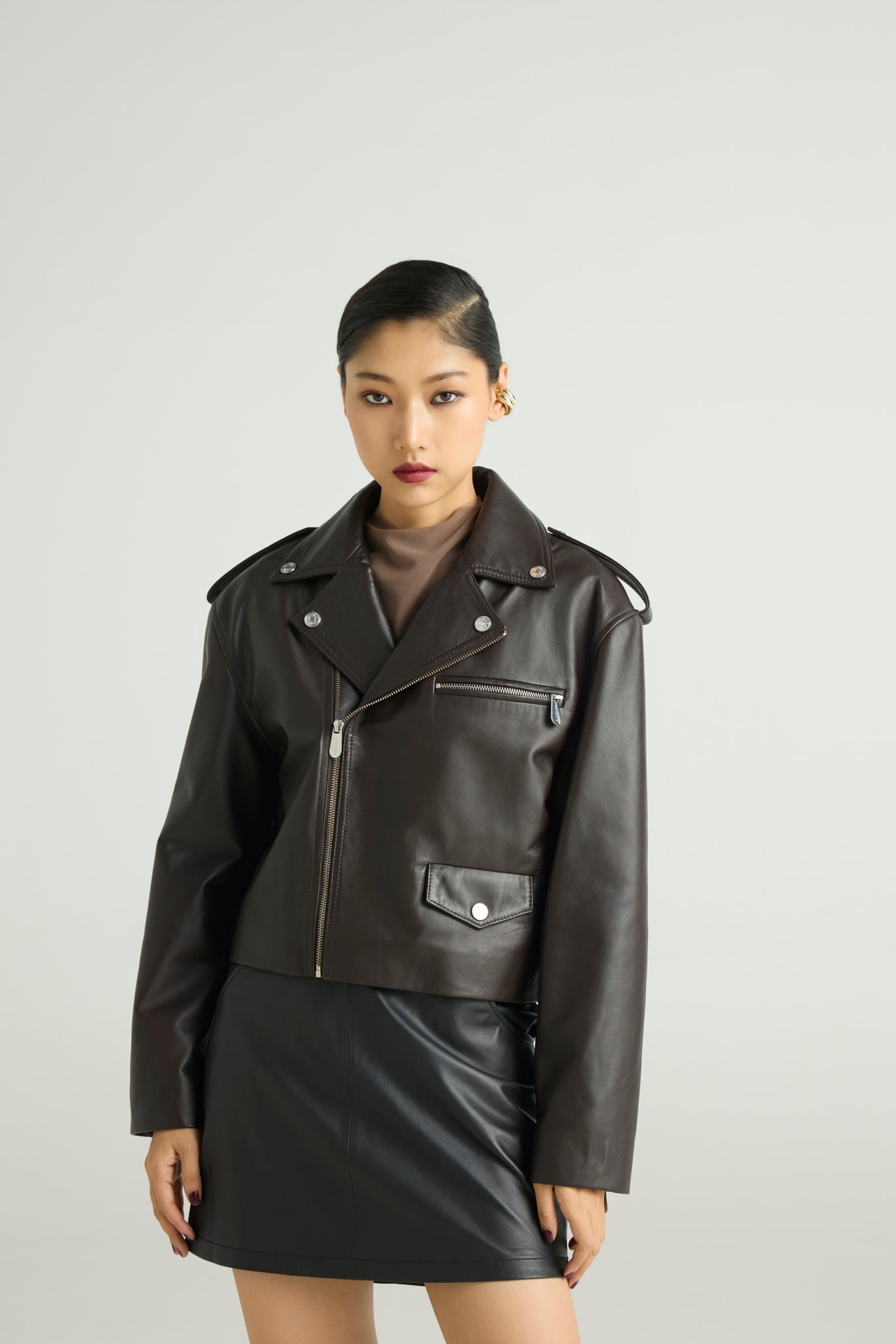 REBELLA BOXY MOTO JACKET