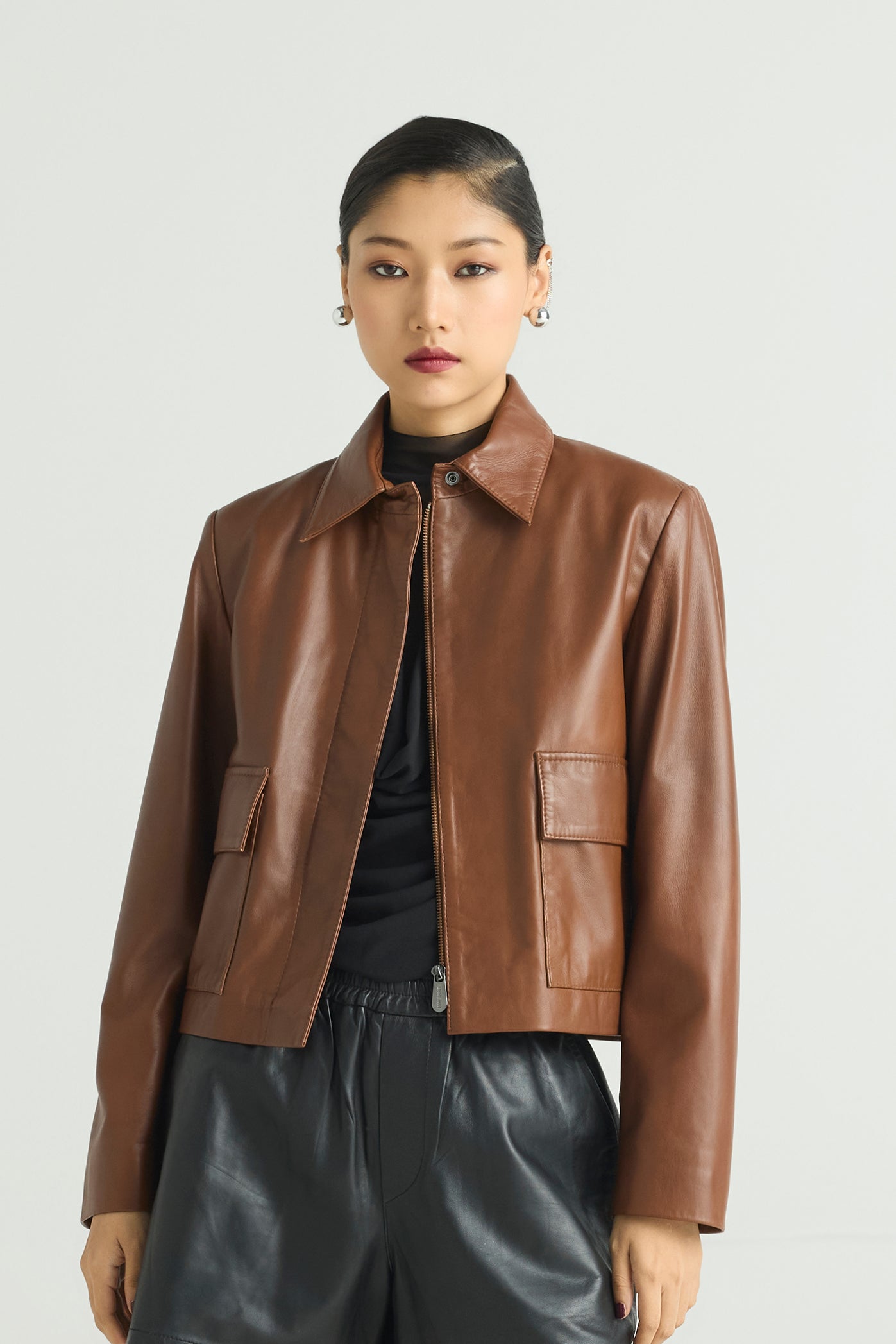 LINEA - CROPPED BLAZER JACKET