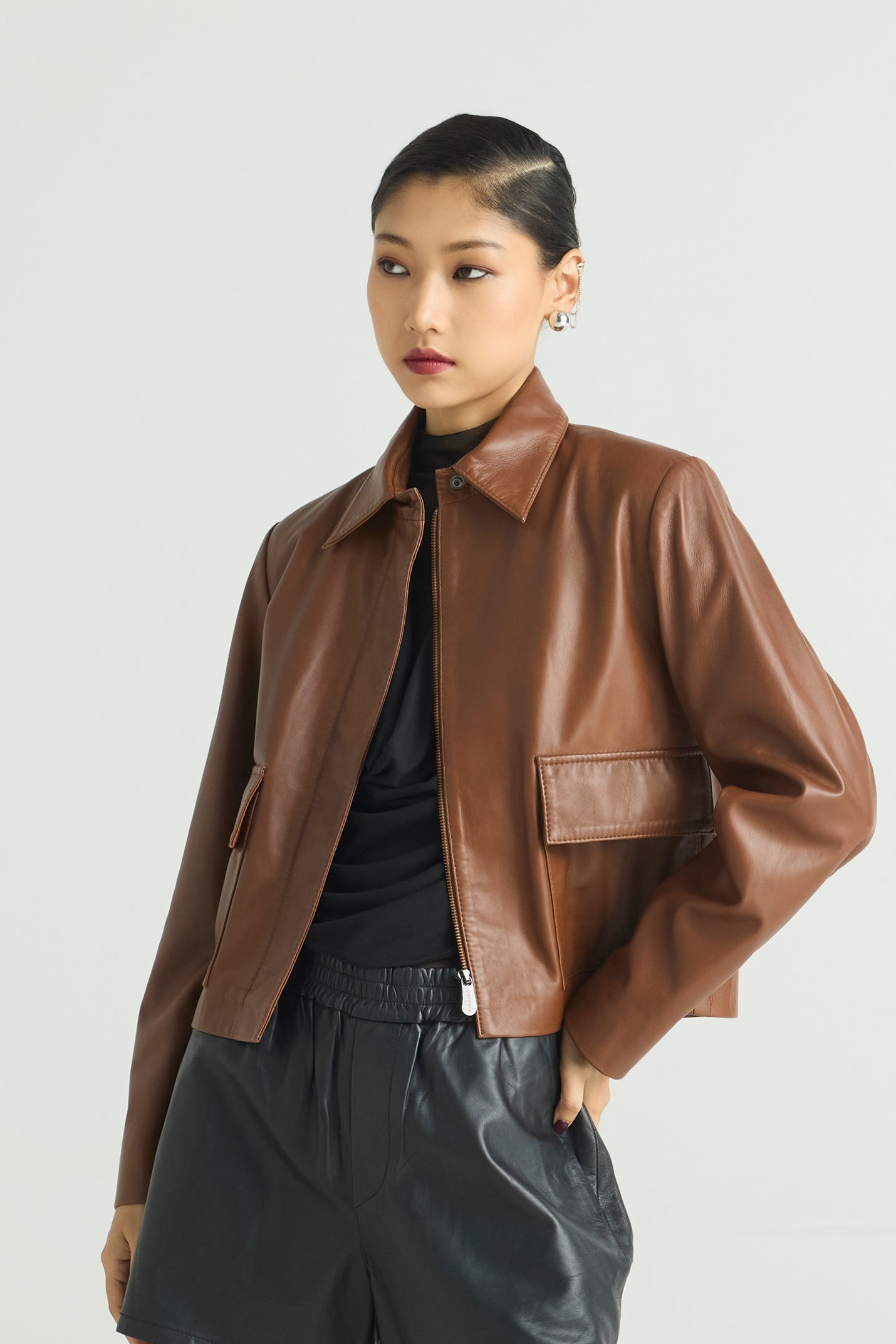 LINEA - CROPPED BLAZER JACKET