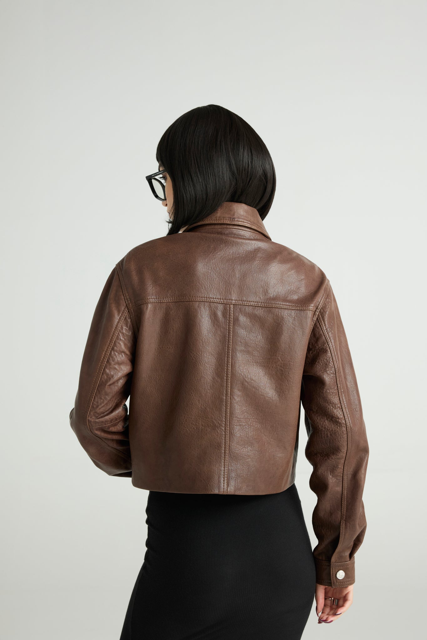 VIGOR- Power Leather Jacket