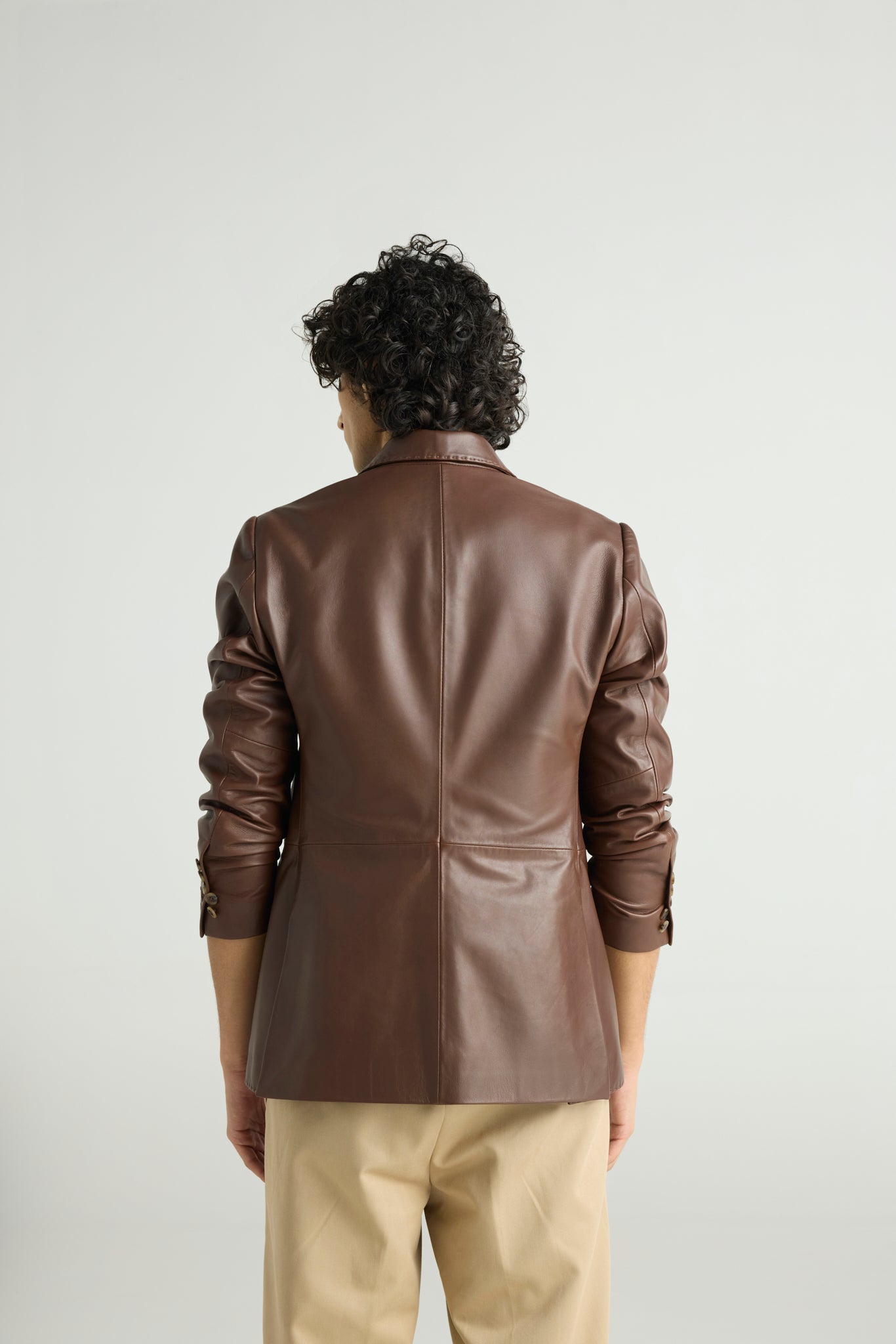 STITCH - Structured Leather Blazer