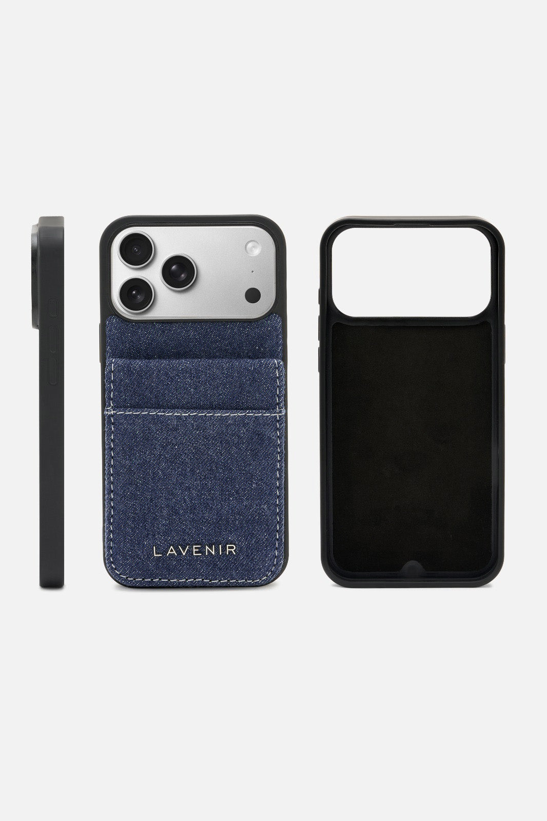 iPhone Wallet Case - Denim