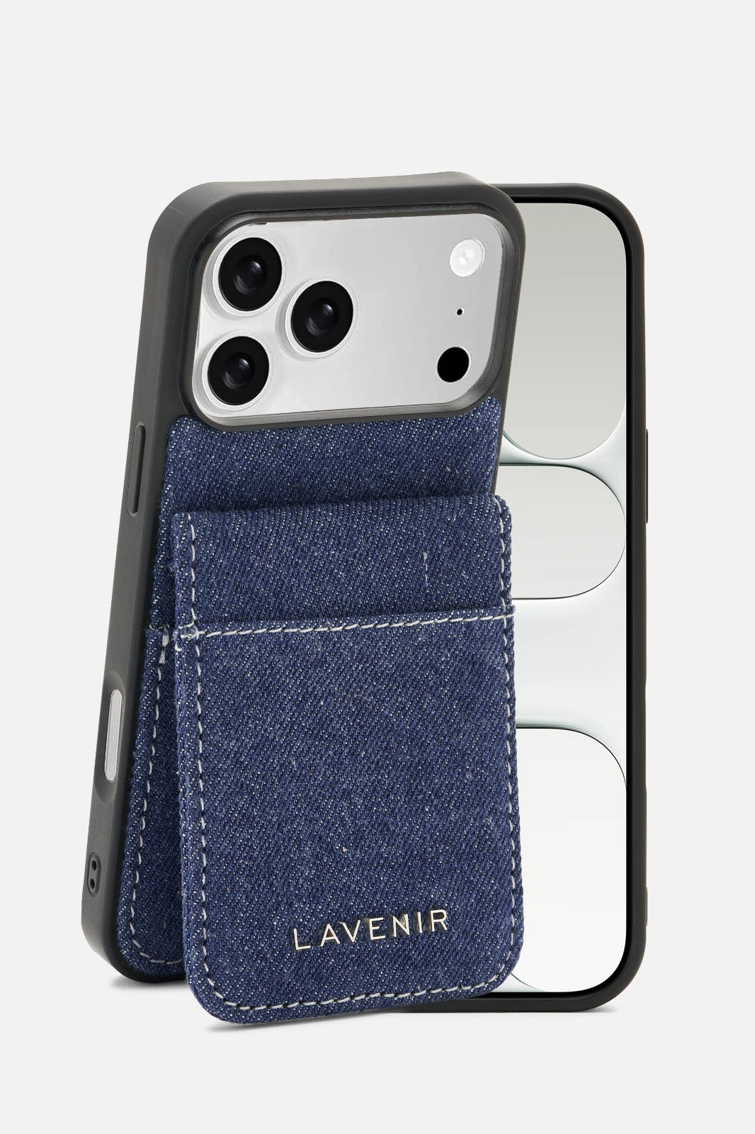 iPhone Wallet Case - Denim