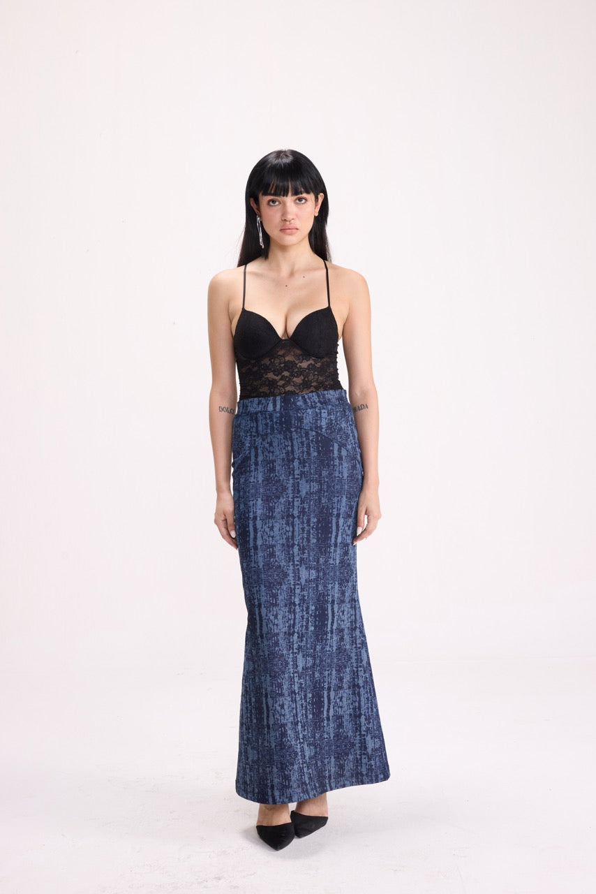 MERMAID - DENIM SKIRT