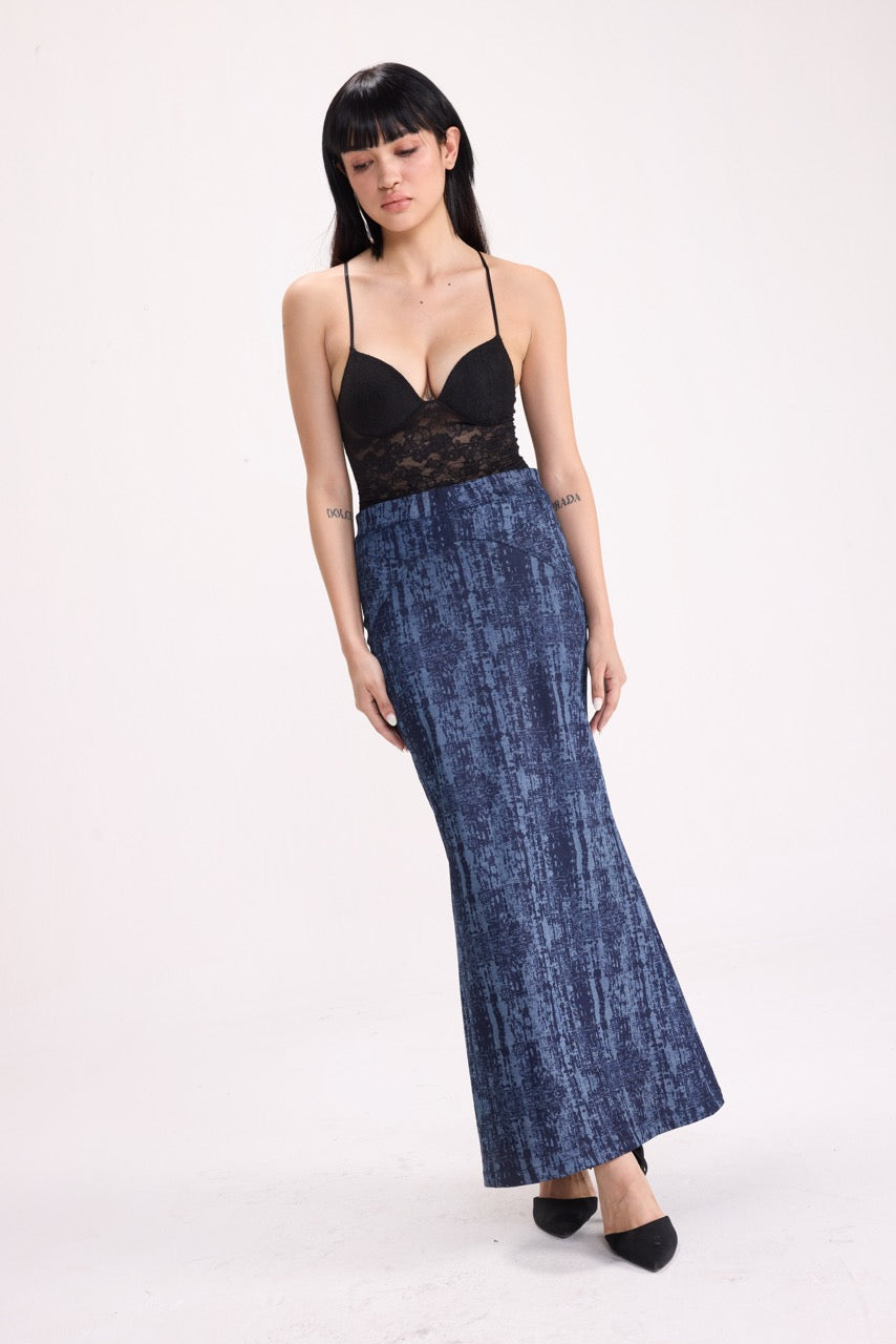 MERMAID - DENIM SKIRT