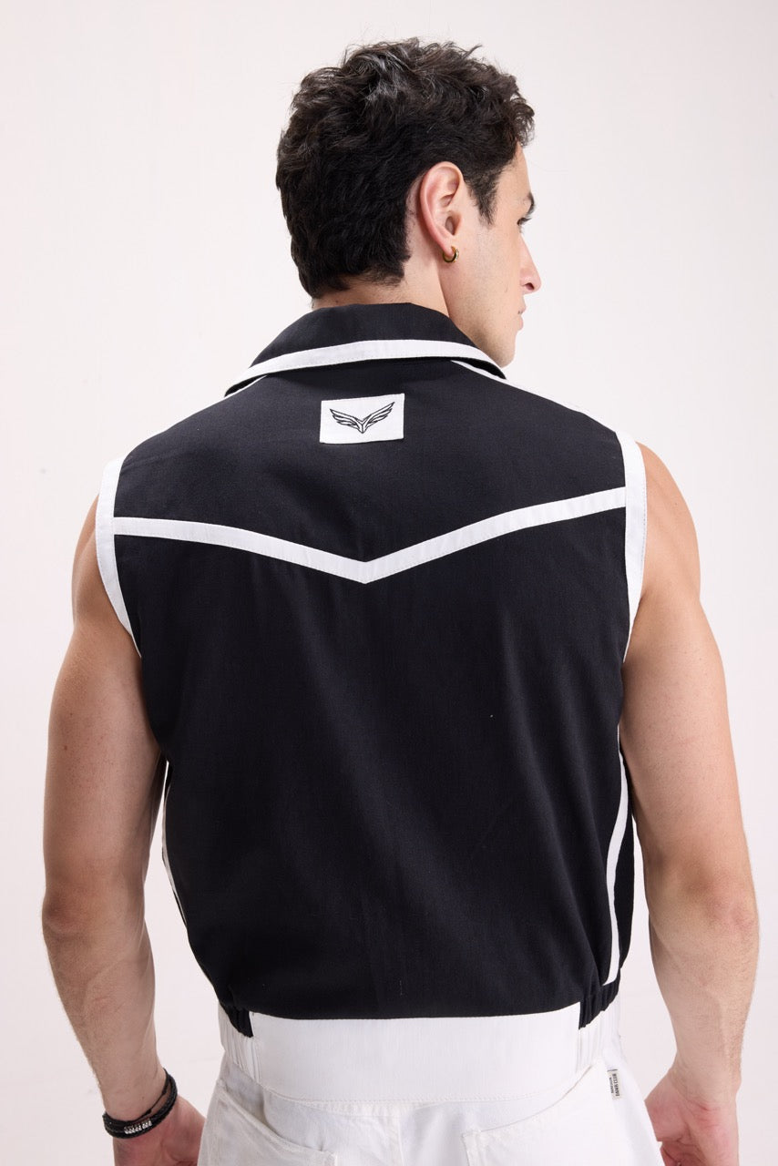 BLACK TRACE - EDGE BOUND UTILITY GILET