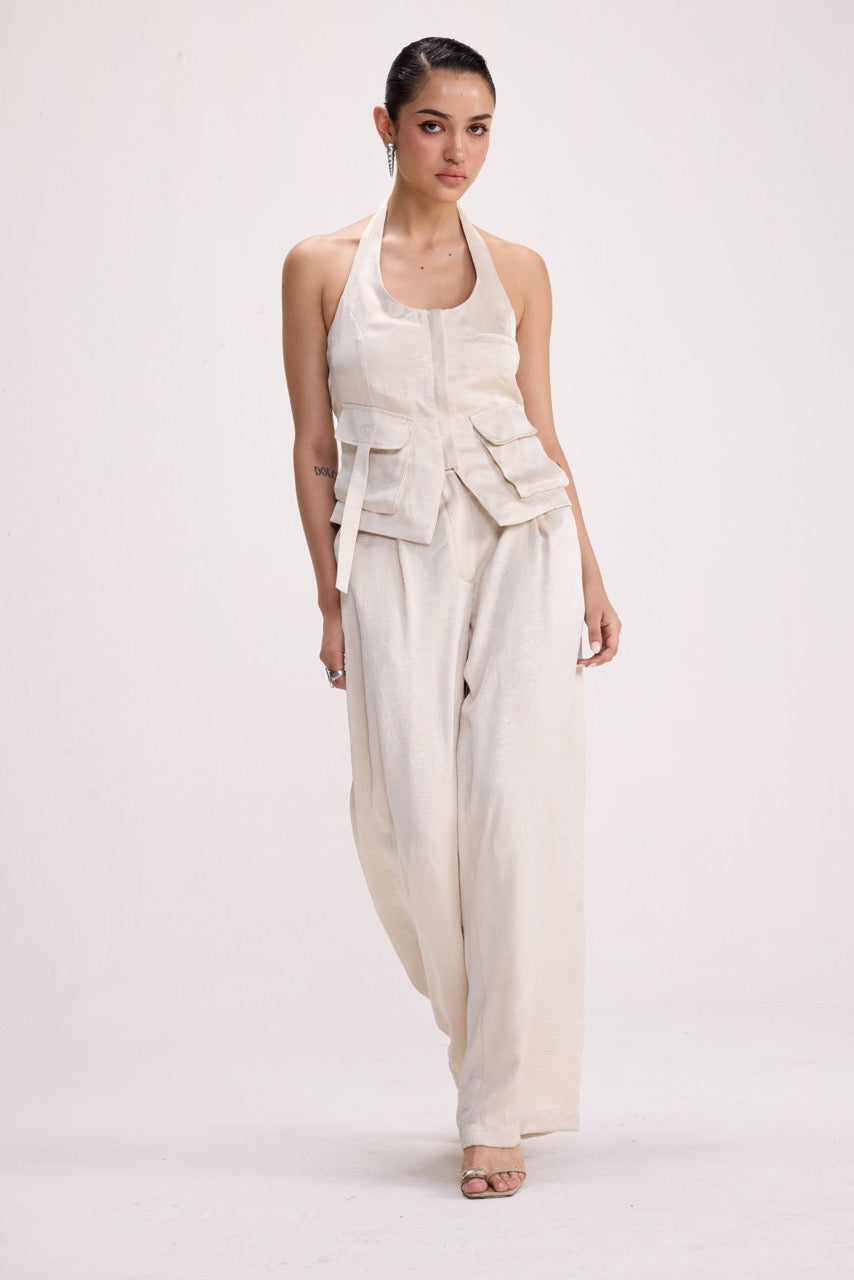 CRUSH - IVORY SATIN CO-RD